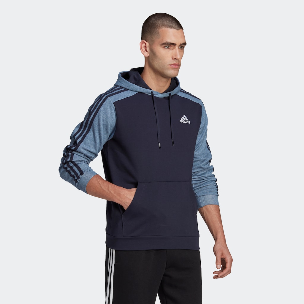 adidas Sportswear Kapuzensweatshirt »ESSENTIALS MÉLANGE FRENCH TERRY HOODIE«