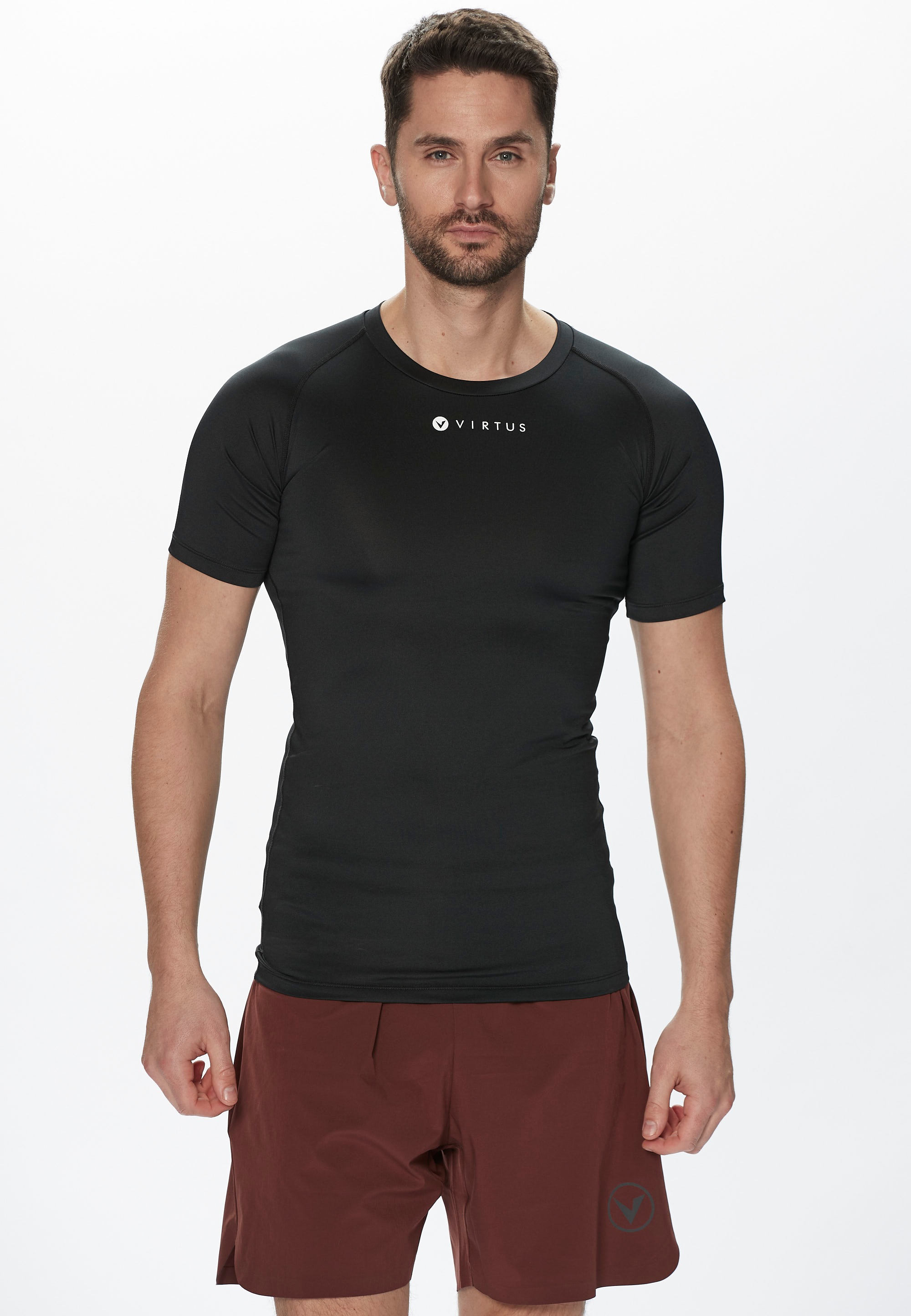 Virtus Funktionsshirt "BONDER M S-S Baselayer", mit schnell trocknender QUICK DRY Technologie