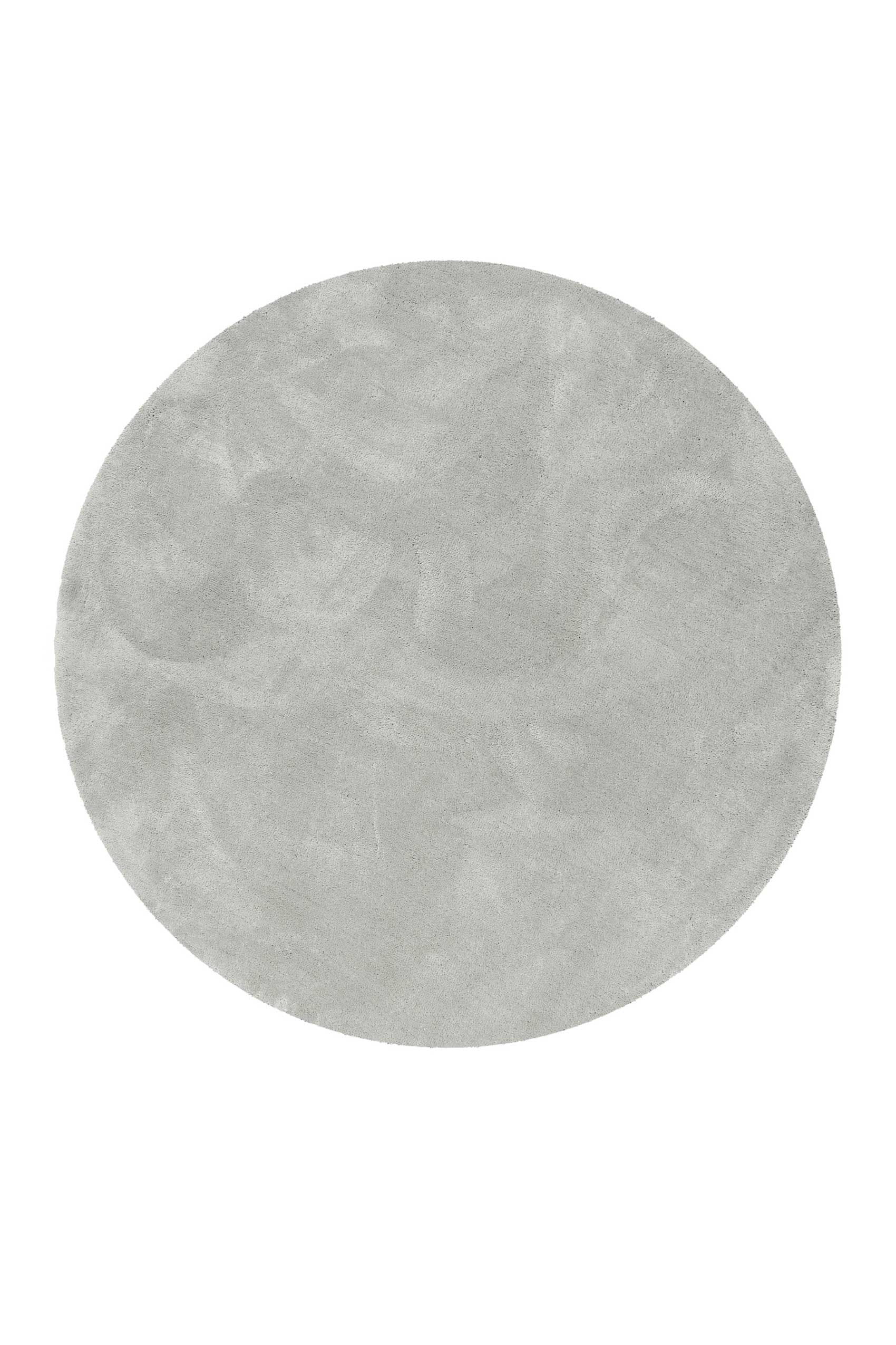 Wecon home Basics Teppich "Emilia" rund 25 mm Höhe Hochflorteppich, getuftet, modern, einfarbig, flauschig, Wohnzimmer