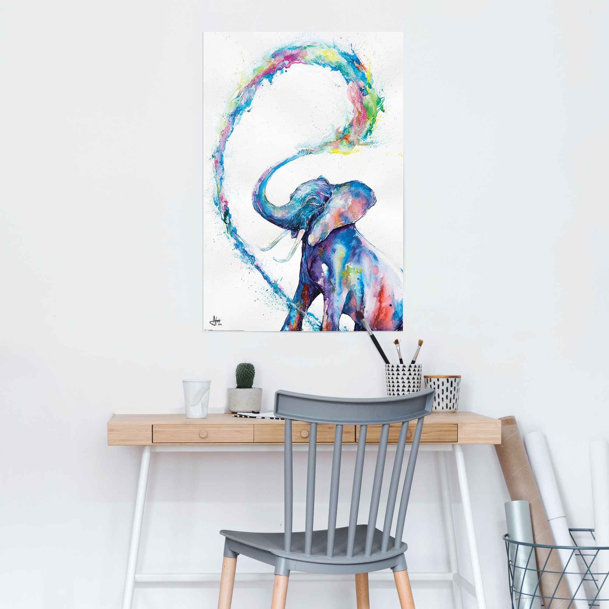 Reinders Poster "Elefant Art", (1 St.) günstig online kaufen