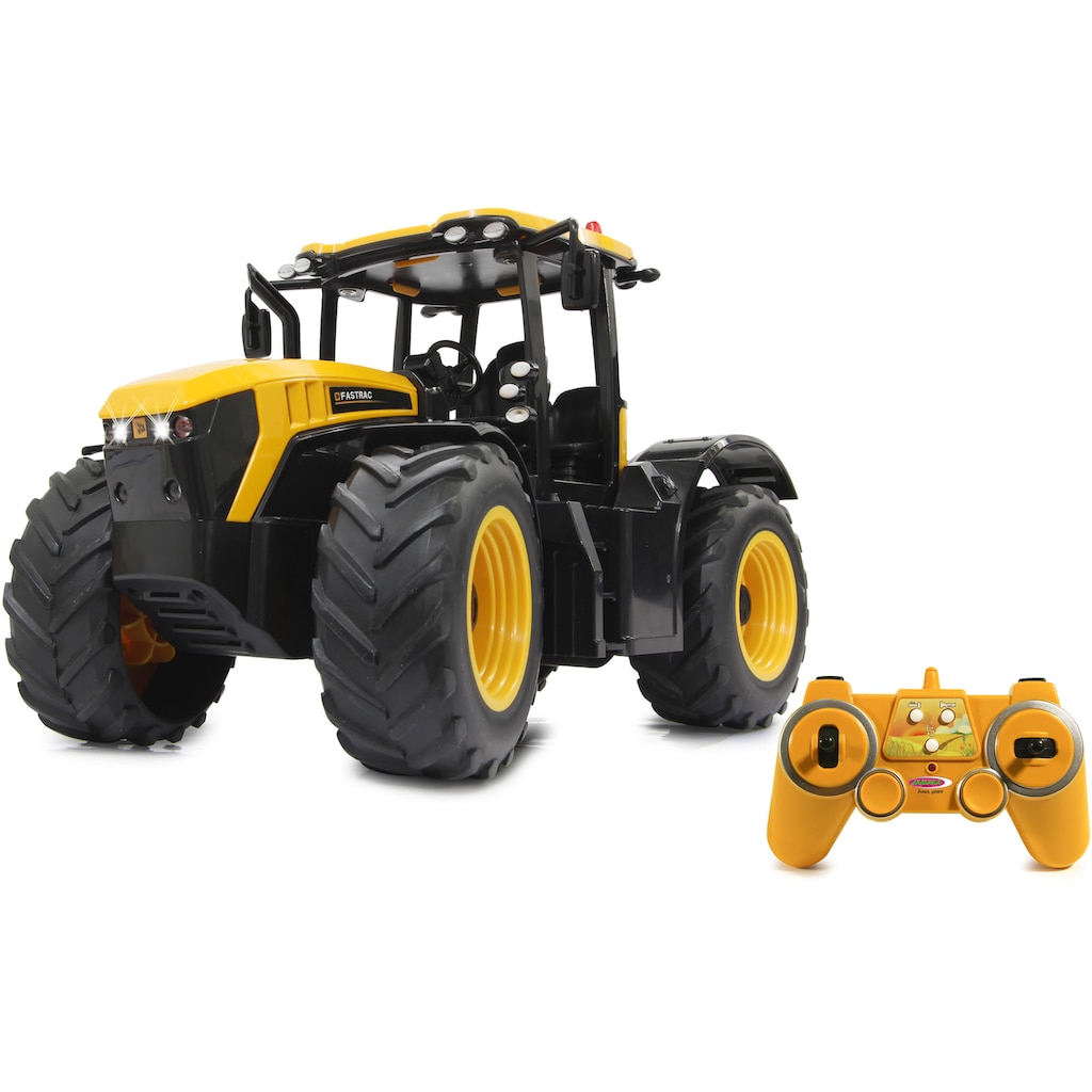 Jamara RC-Traktor »JCB Fastrac 1:16, 2,4 GHz«, mit LED Licht und Rückfahrwarnsound