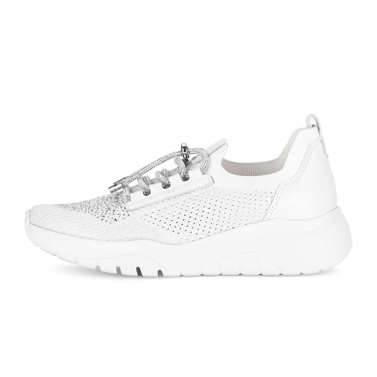 Gabor Sneaker "Sneaker low Materialmix Leder/Lederimitat" günstig online kaufen