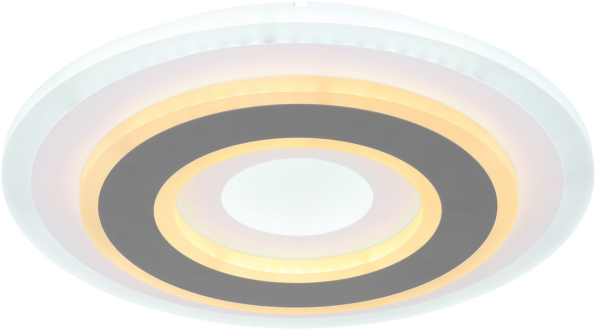 GLOBO LIGHTING LED Deckenleuchte »SABATINO«, Leuchtmittel LED-Modul | LED fest integriert, Deckenlampe/ CCT 3000-6000K/rund/Wohnzimmer/Schlafzimmer