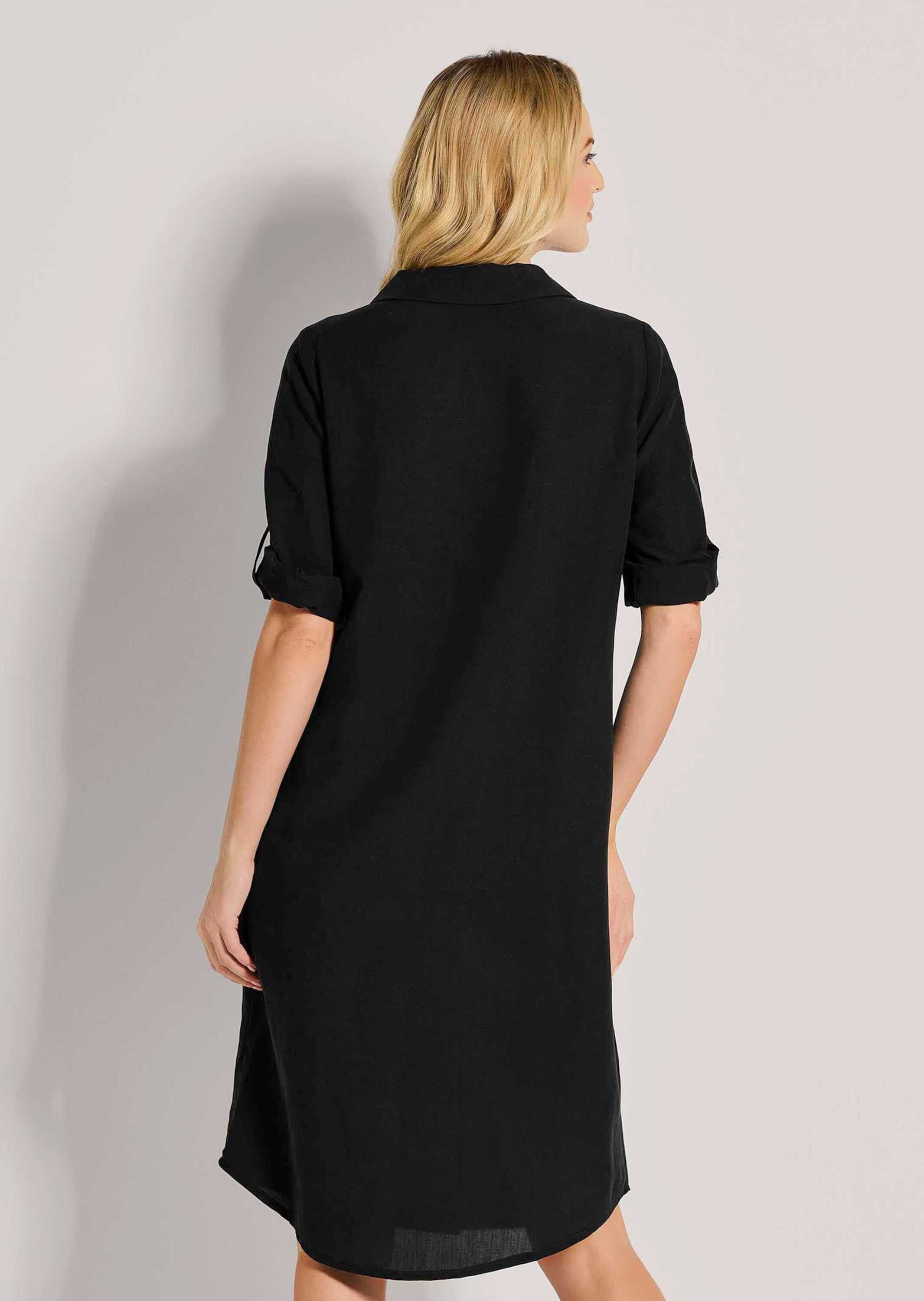 MADELEINE Sommerkleid »Kleid Kleid mit Krempelärmeln in 3/4-Länge«