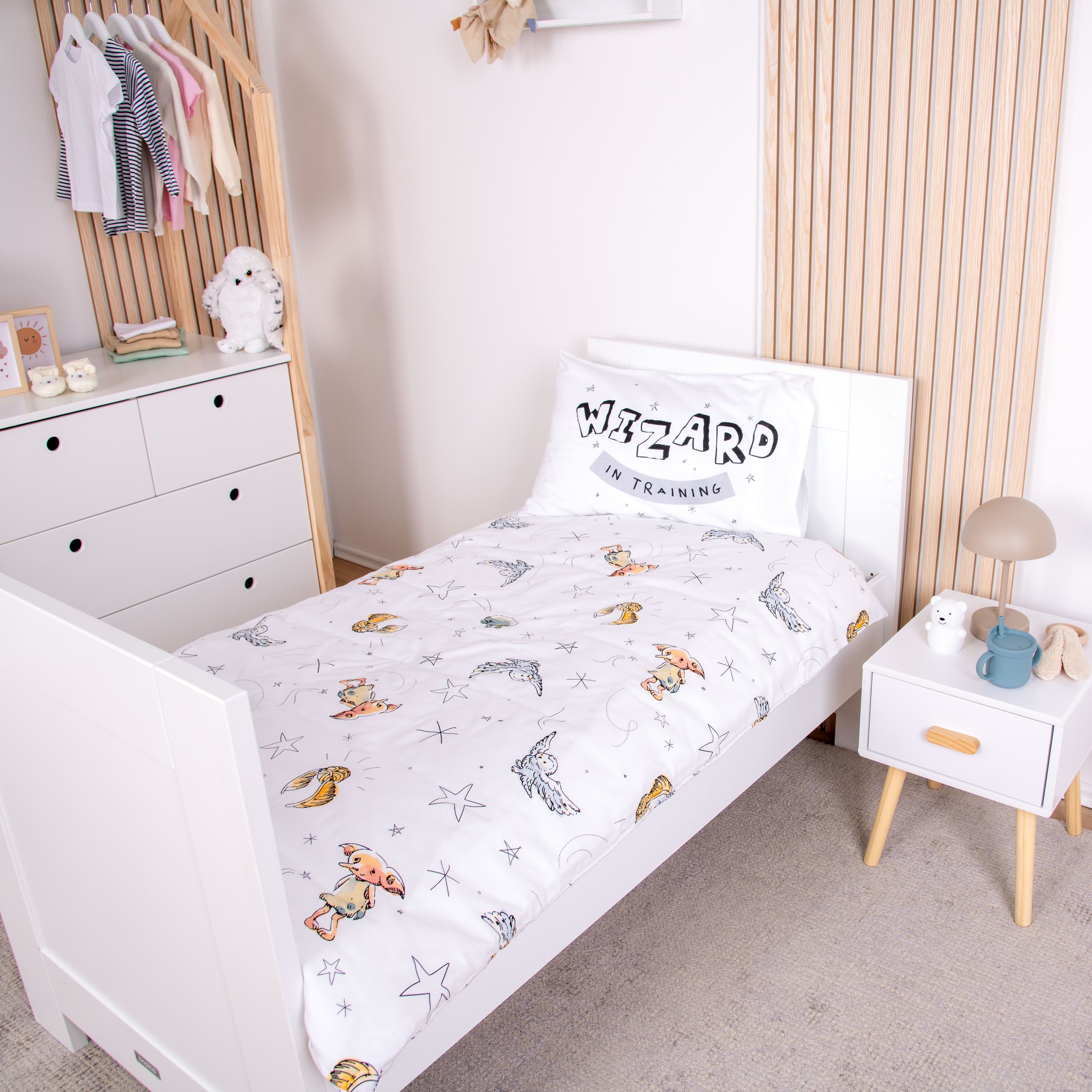 Harry Potter Babybettwäsche "Harry Potter" 2 Stk. mit niedlichem Allover-Pr günstig online kaufen