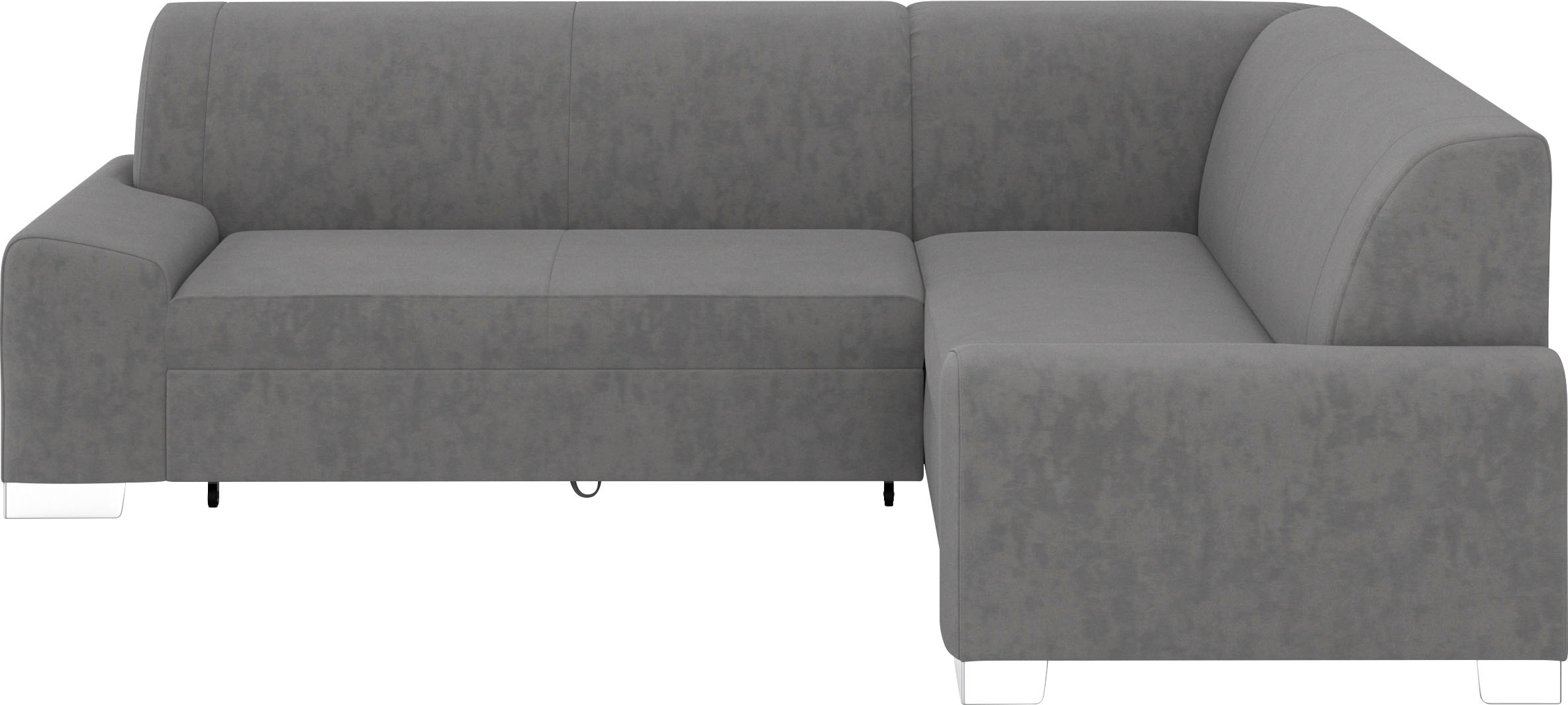 DOMO collection Ecksofa "Anzio in kubischer Formensprache, flache Armlehnen günstig online kaufen