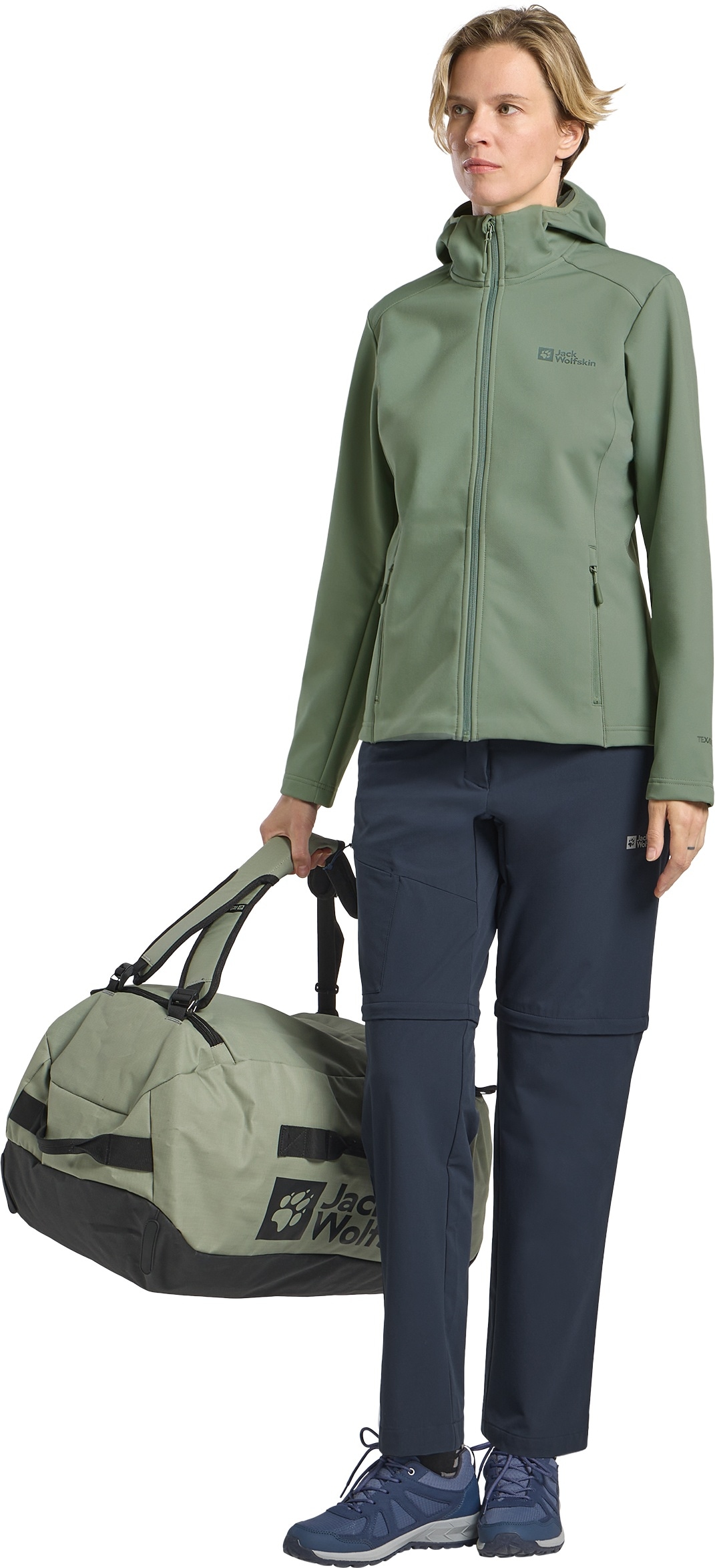 Jack Wolfskin Funktionsjacke »BORNBERG HOODY W«, mit Kapuze