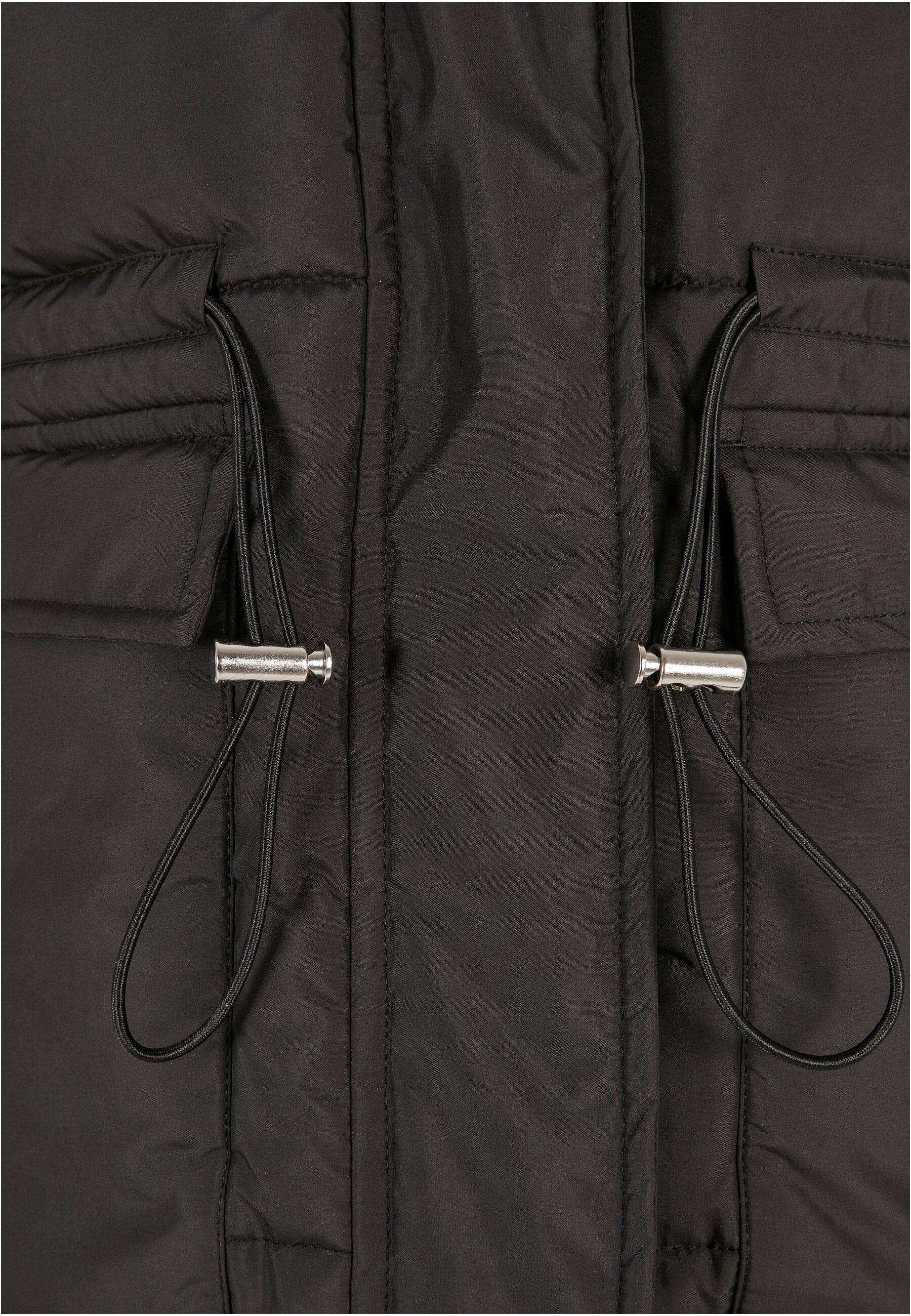 URBAN CLASSICS Winterjacke »Urban Classics Damen Ladies Waisted Puffer Jacket«, (1 St.), mit Kapuze