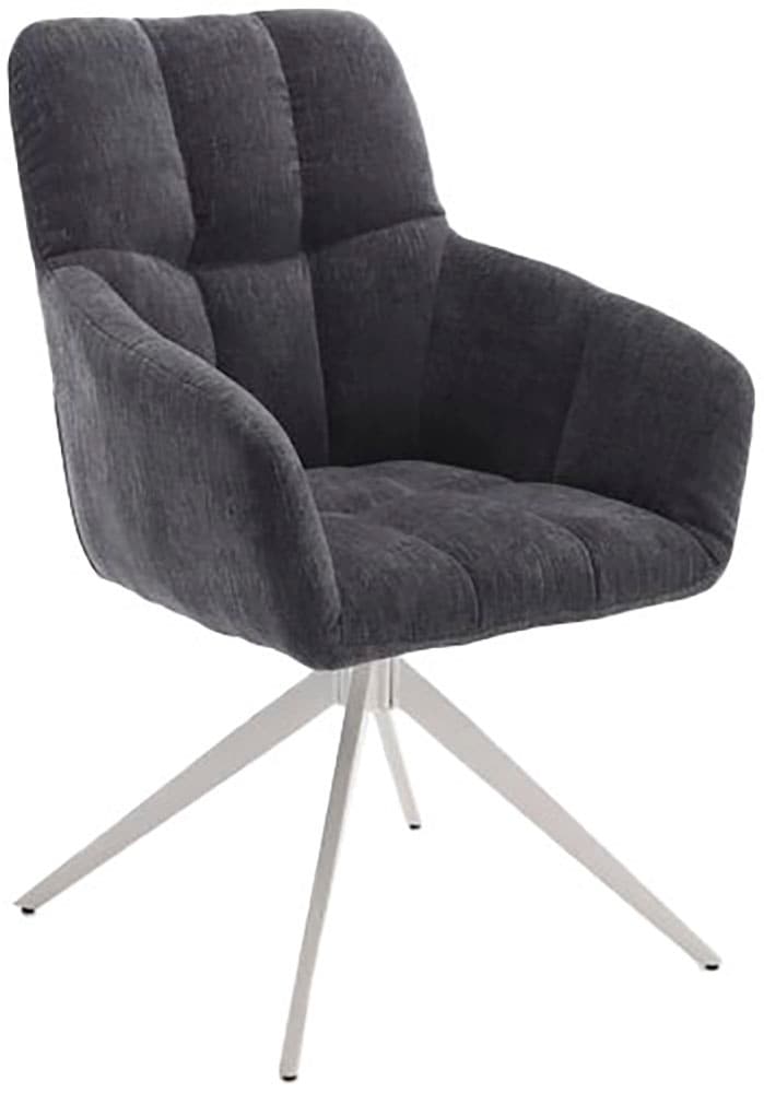Home affaire Drehstuhl "Nizza" (Set) 2 Stk.180 Grad Drehfunktion, komfortable Polsterung, stabiles Gestell