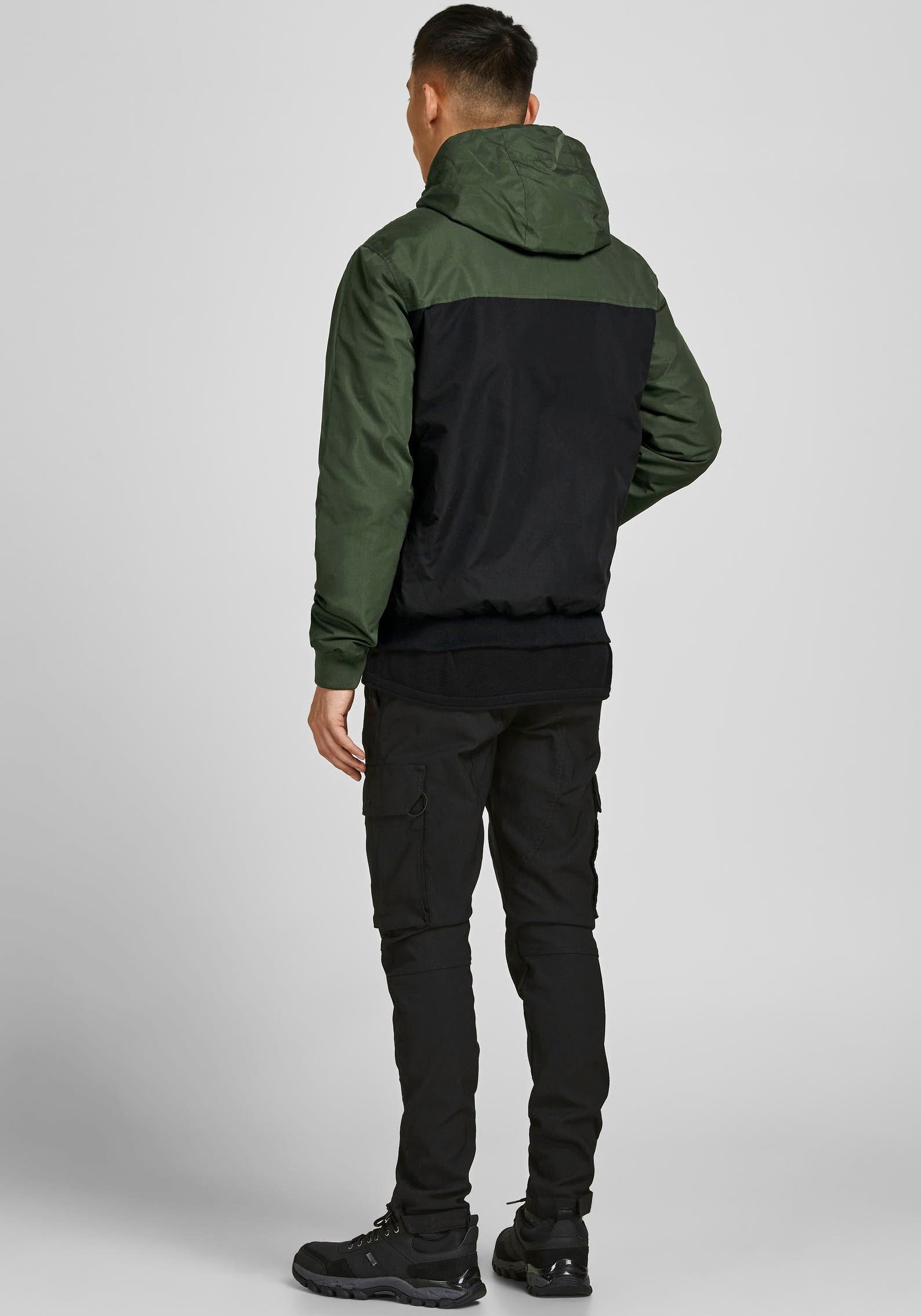 Jack & Jones Windbreaker "RUSH BLOCKING HOOD BOMBER", mit Kapuze günstig online kaufen