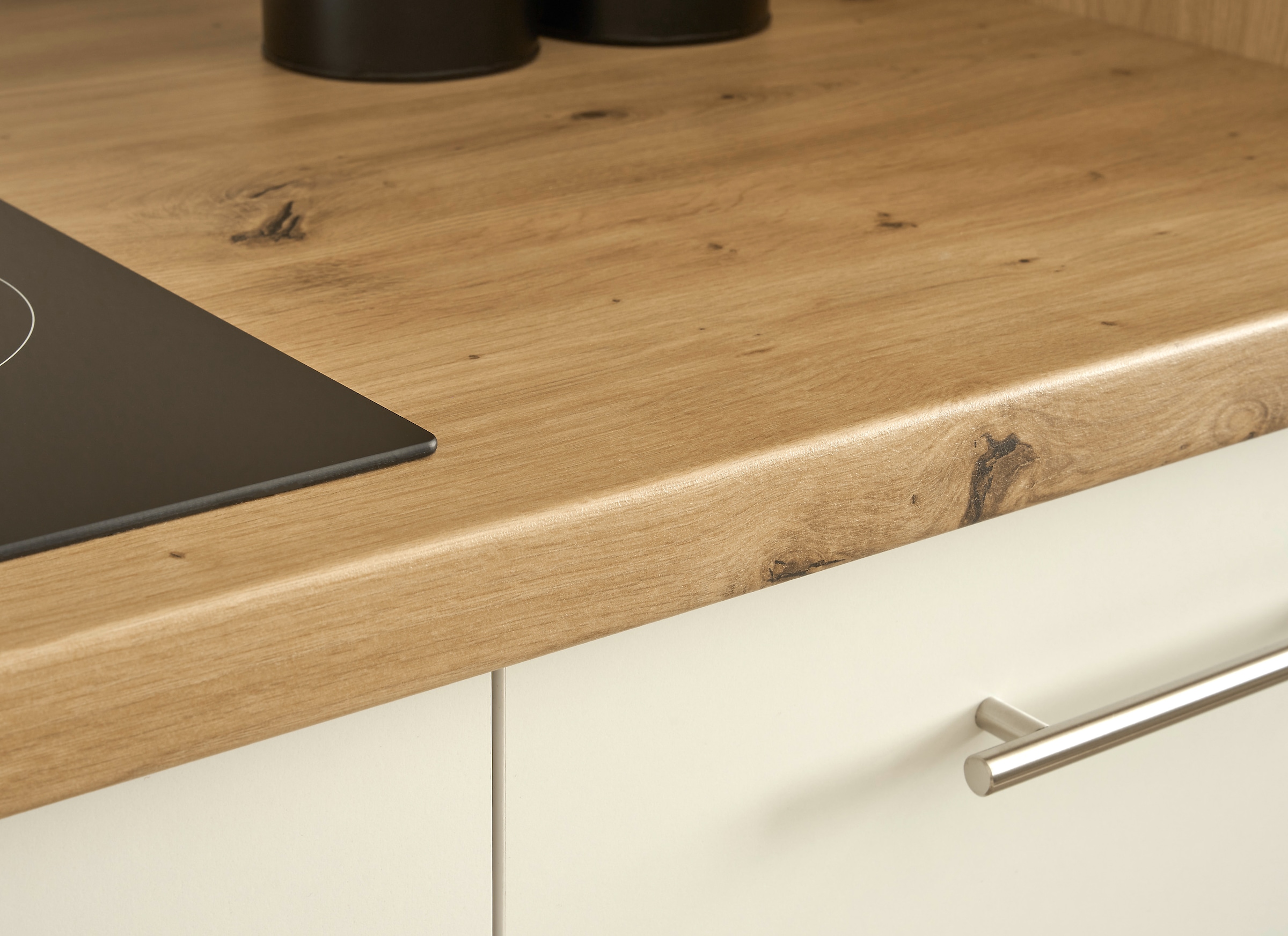 BASIC by Balculina Küchenzeile »Capri«, Breite 280 cm, wahlweise mit E-Geräten, mit Soft-Close-Funktion