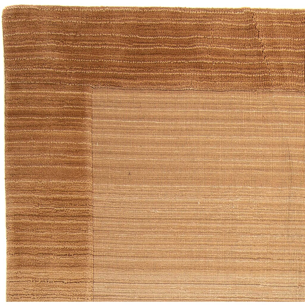 morgenland Wollteppich »Gabbeh - Loribaft Softy - 200 x 140 cm - hellbraun«, rechteckig