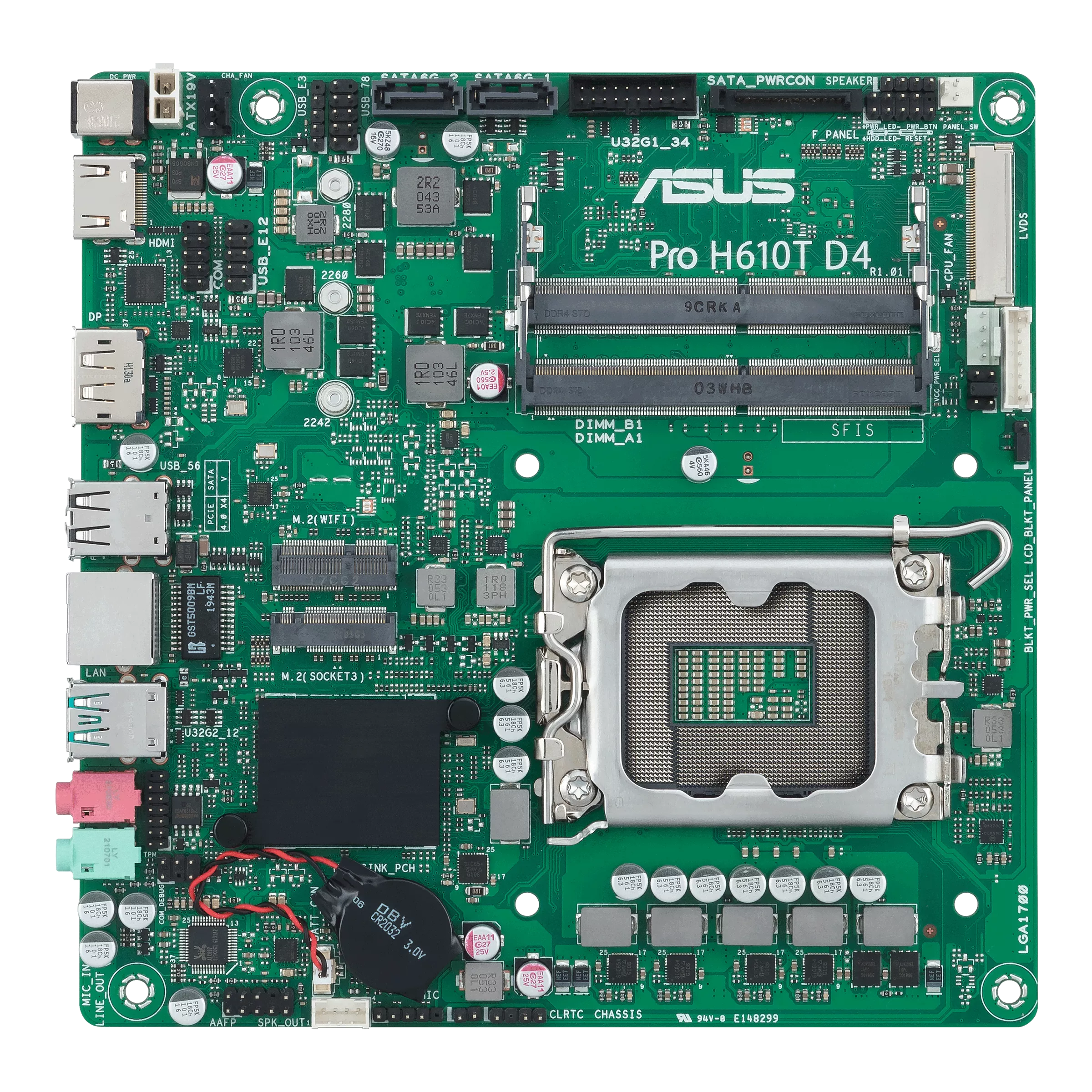 Mainboard »PRO H610T D4-CSM«