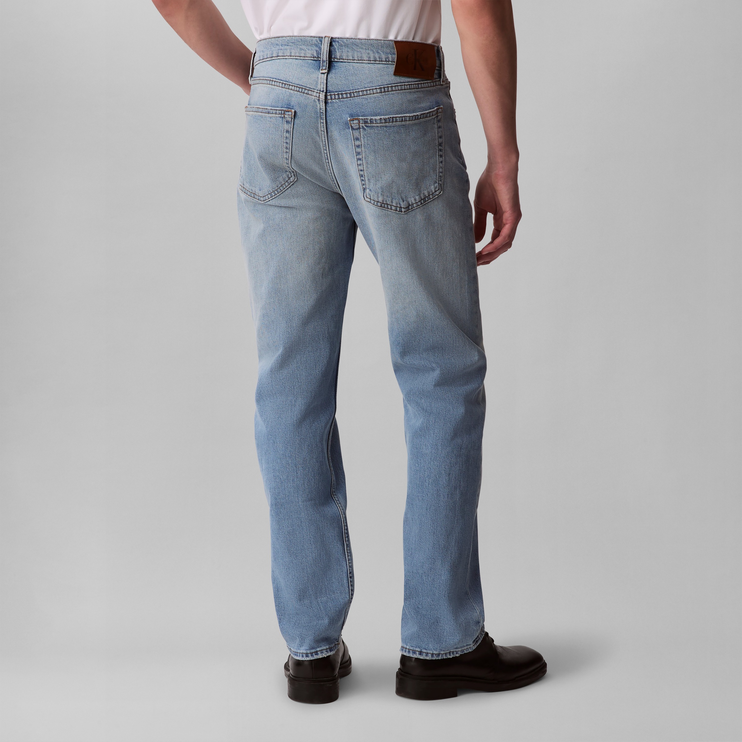 Calvin Klein Jeans Straight-Jeans "STNDRD STRGHT ABNER JEAN", Mit Gürtelsch günstig online kaufen