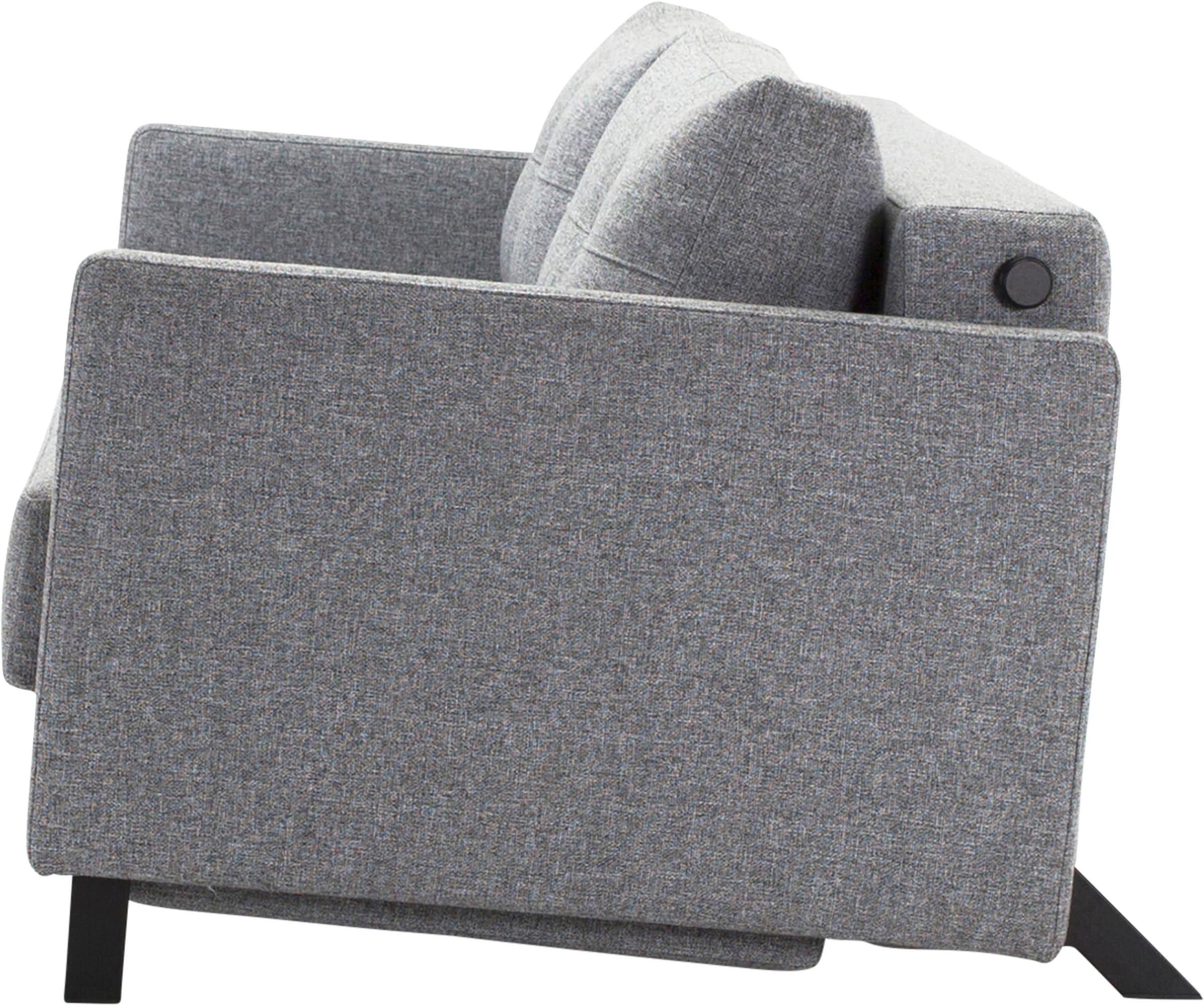 INNOVATION LIVING ™ Schlafsofa »Cubed«, Klappsofa mit gepolsterten Armlehnen