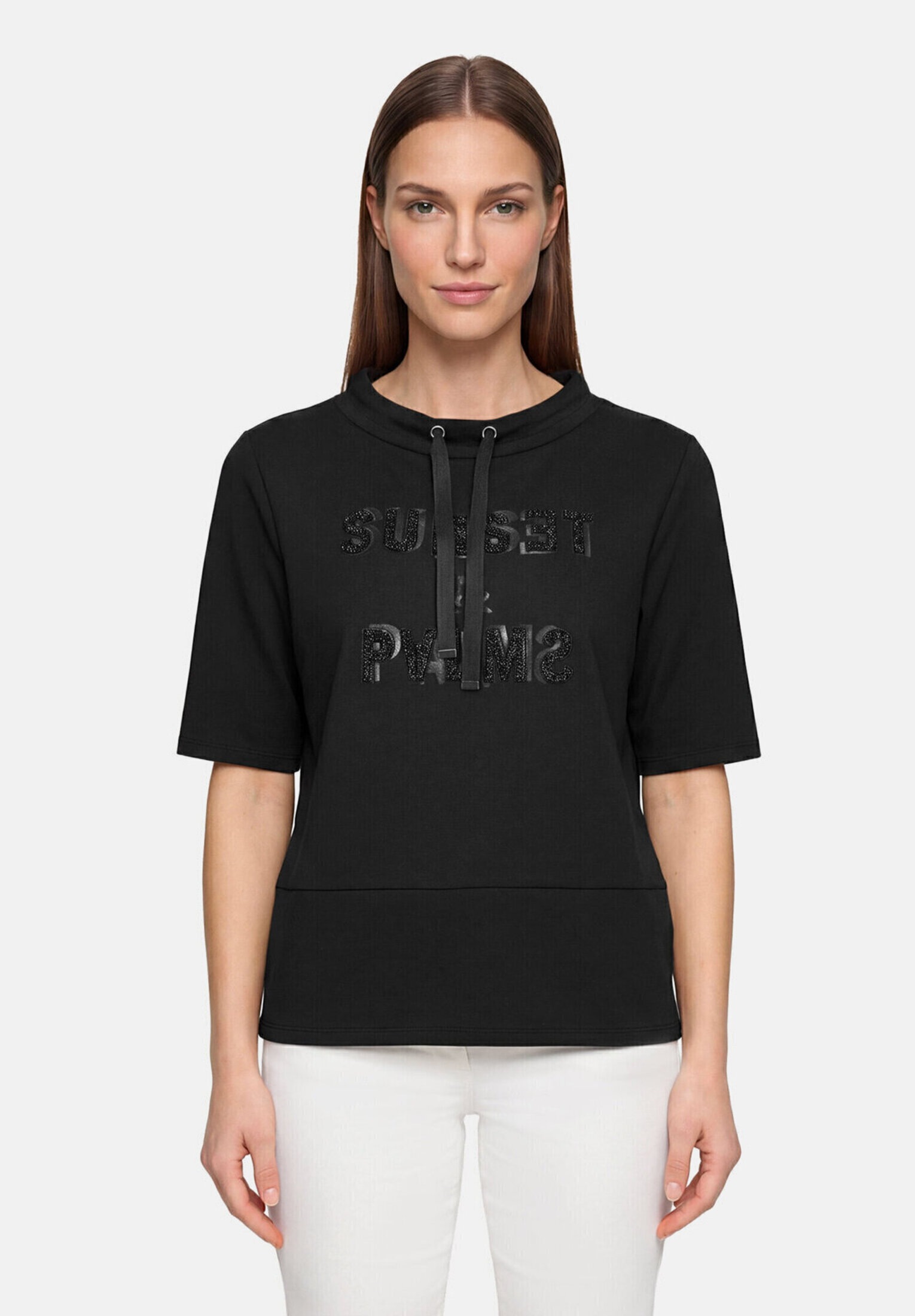 Betty Barclay Kurzarmshirt »Damen mit Stehkragen« 1 tlg.