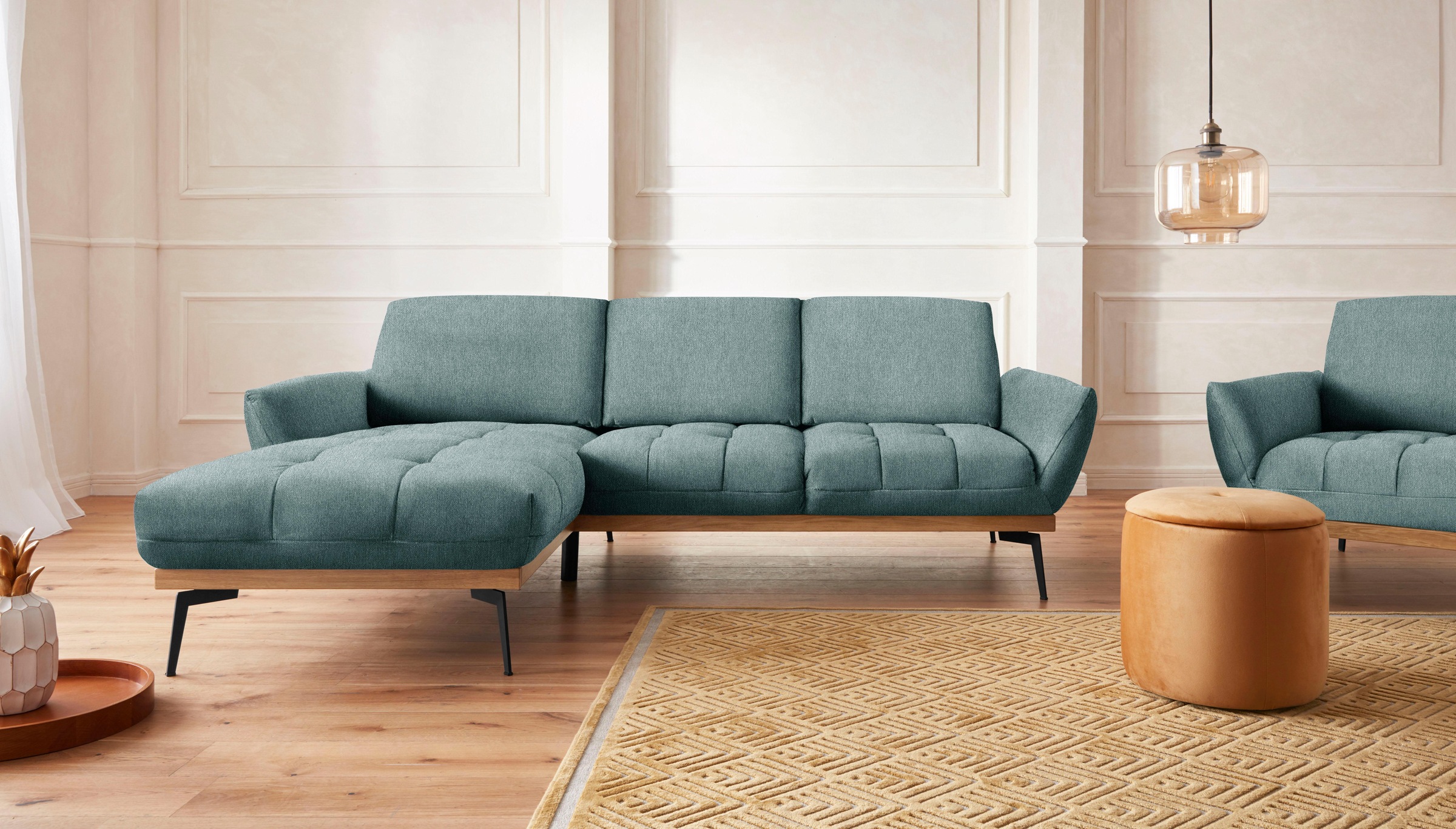 Guido Maria Kretschmer Home&Living Ecksofa "Palíc, inkl. Rückenverstellung, günstig online kaufen