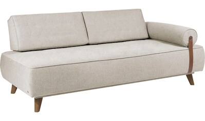 TOM TAILOR Daybett »NORDIC DAYBED PURE«, inklusive Kissenrolle & Lederband, mit 2... kaufen