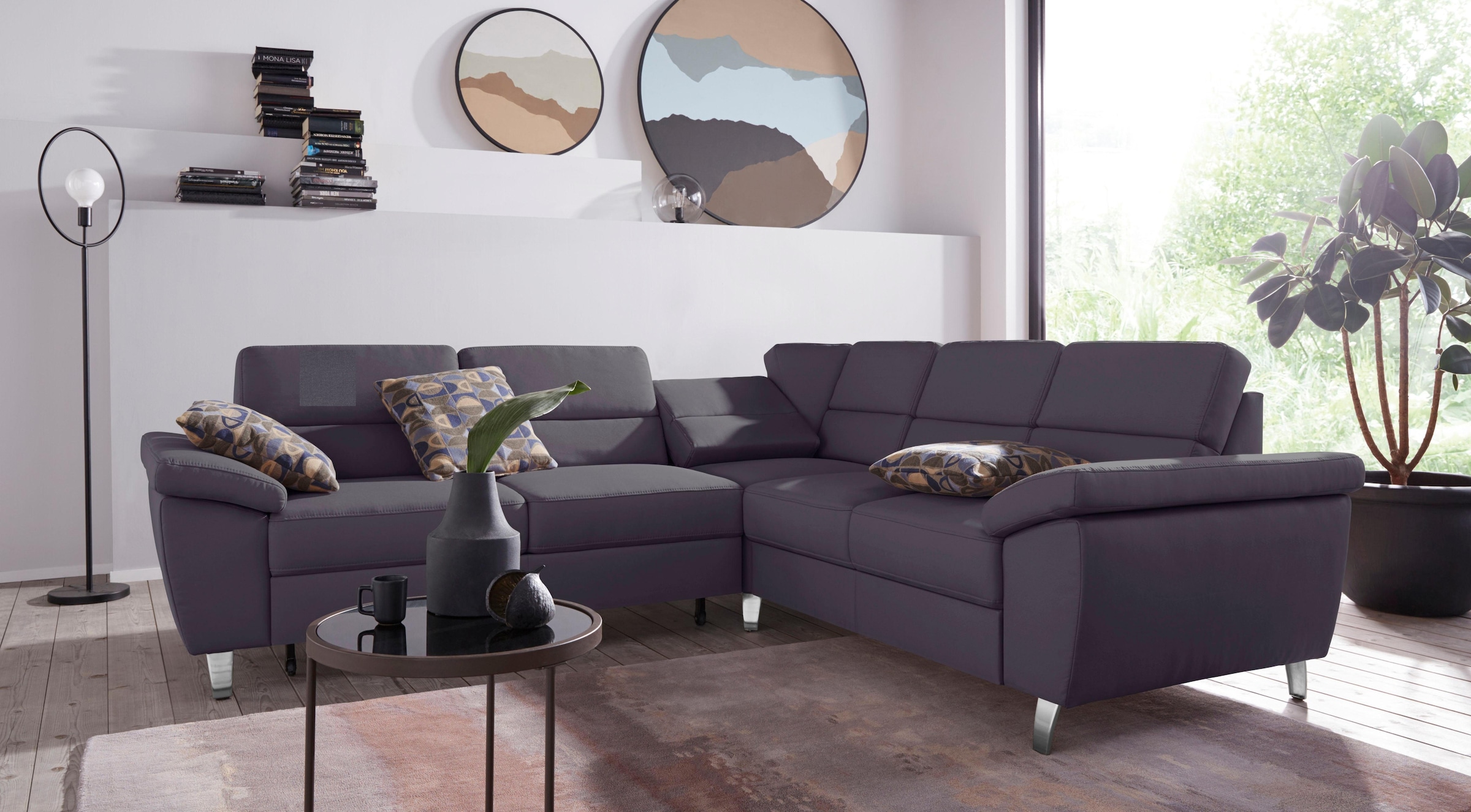 sit&more Ecksofa "Sorano L-Form", wahlweise mit Bett- und Relaxfunktion, in günstig online kaufen