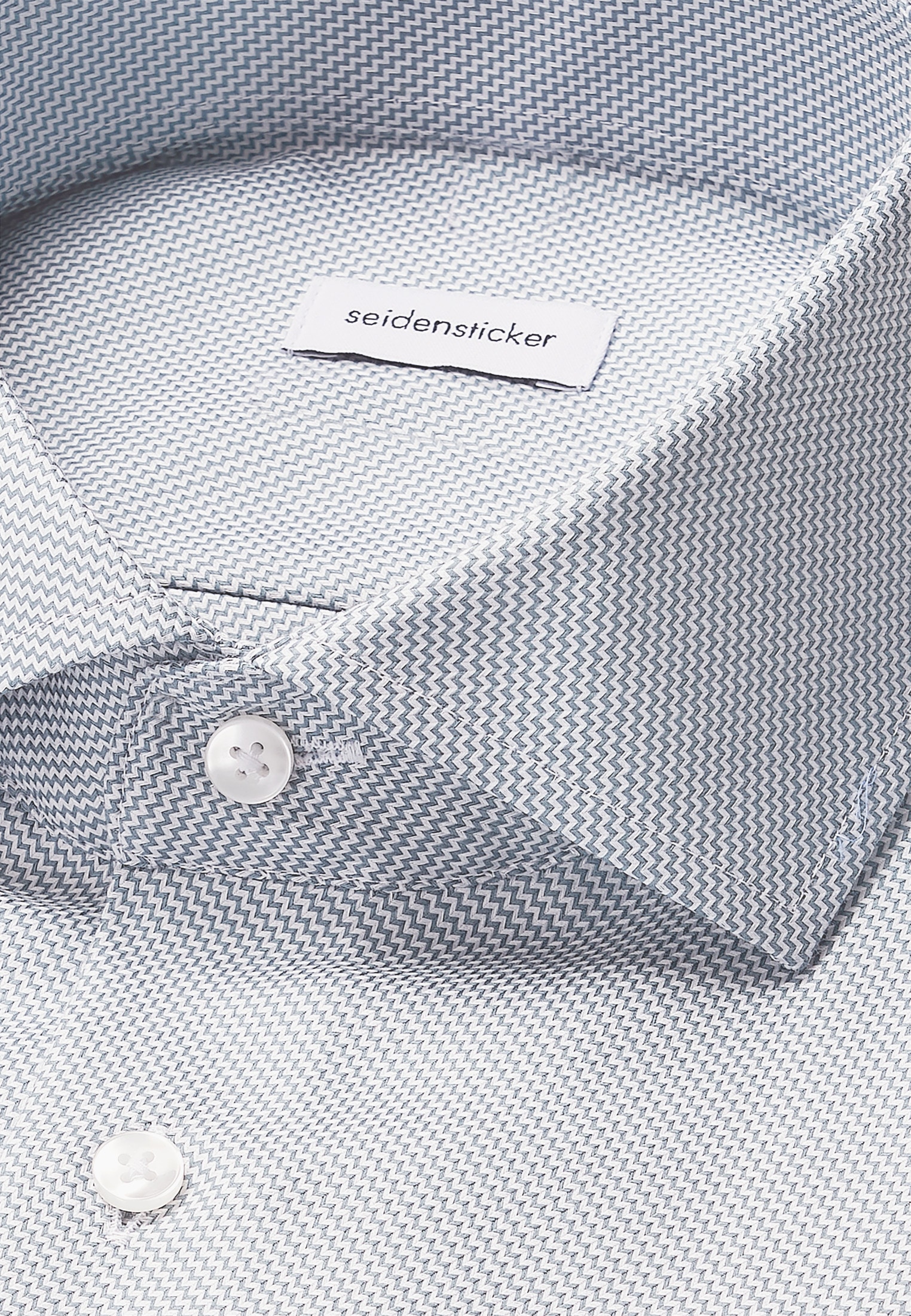 seidensticker Businesshemd "Schwarze Rose", Slim 1/1 Kentkragen Struktur günstig online kaufen