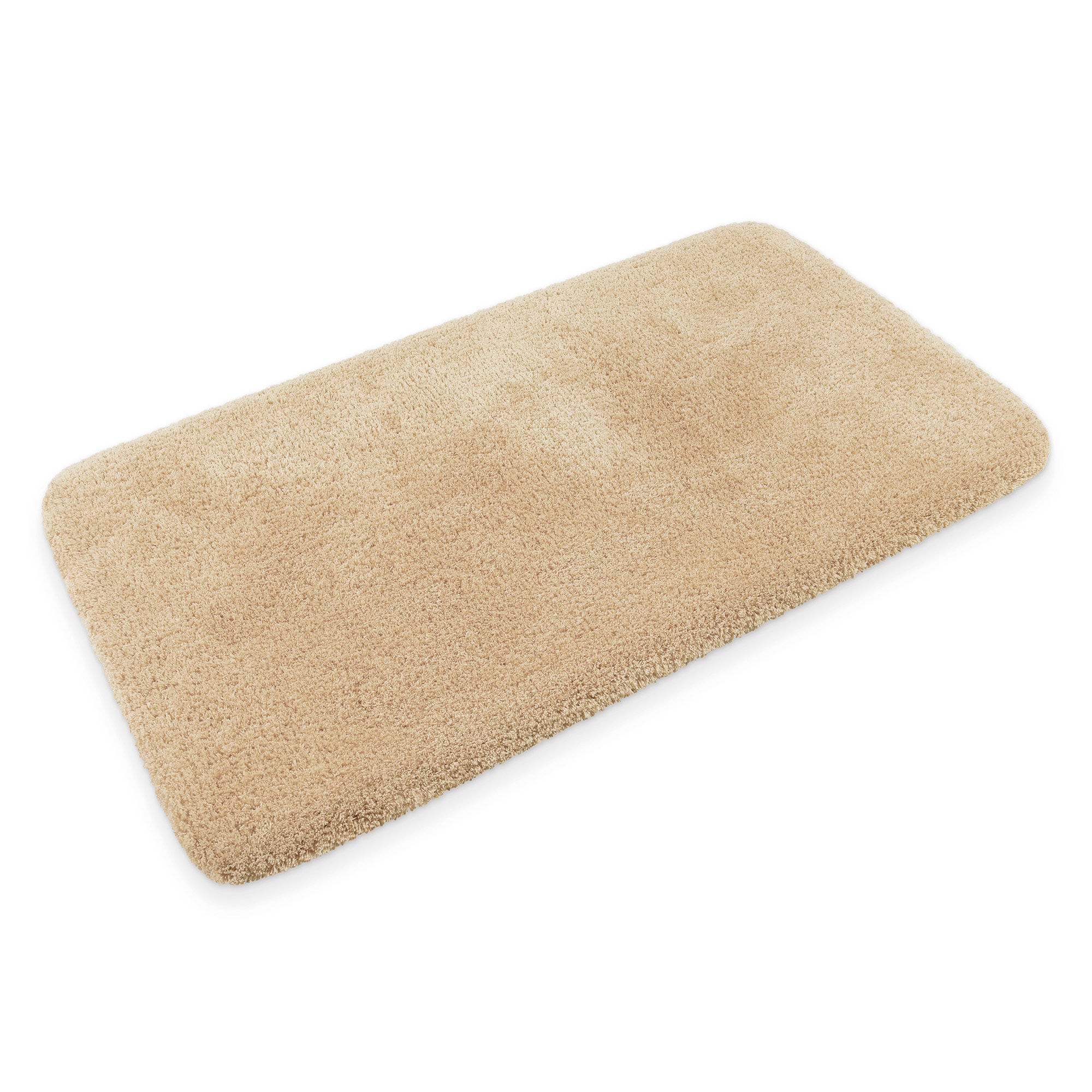 my home Badematte »Kaarin«, rutschhemmend beschichtet, schnell trocknend, Badteppich, getuftet, flauschig, hochflor, große Farbauswahl