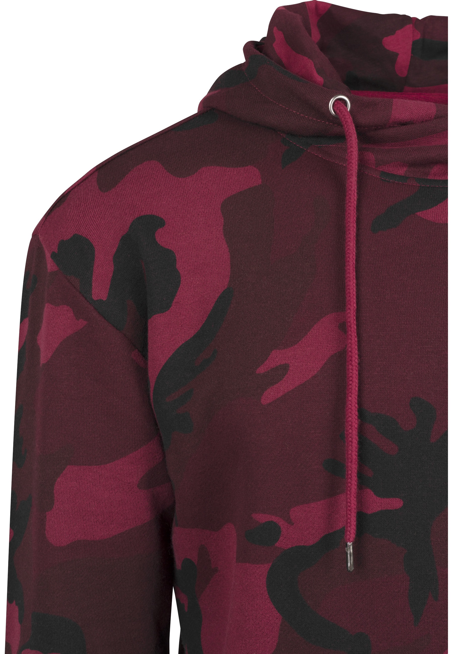 URBAN CLASSICS Rundhalspullover »Urban Classics Herren High Neck Camo Hoody« 1