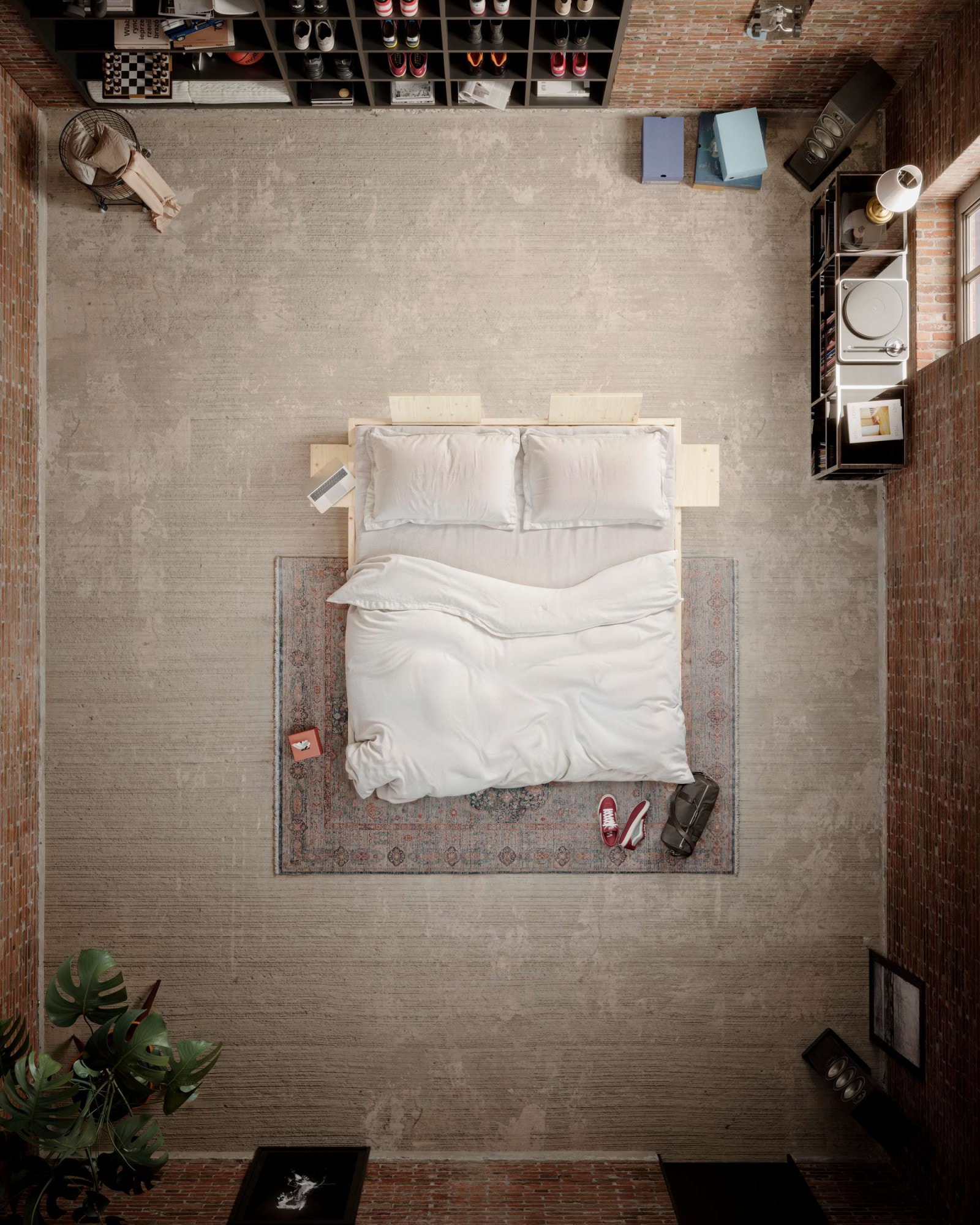 Karup Design Bettgestell »Social Bed, ohne Matratze, FSC®-zertifiziertes Massivholz«, wahlweise mit oder ohne verstellbares Zubehör, Bett in mehreren Größen