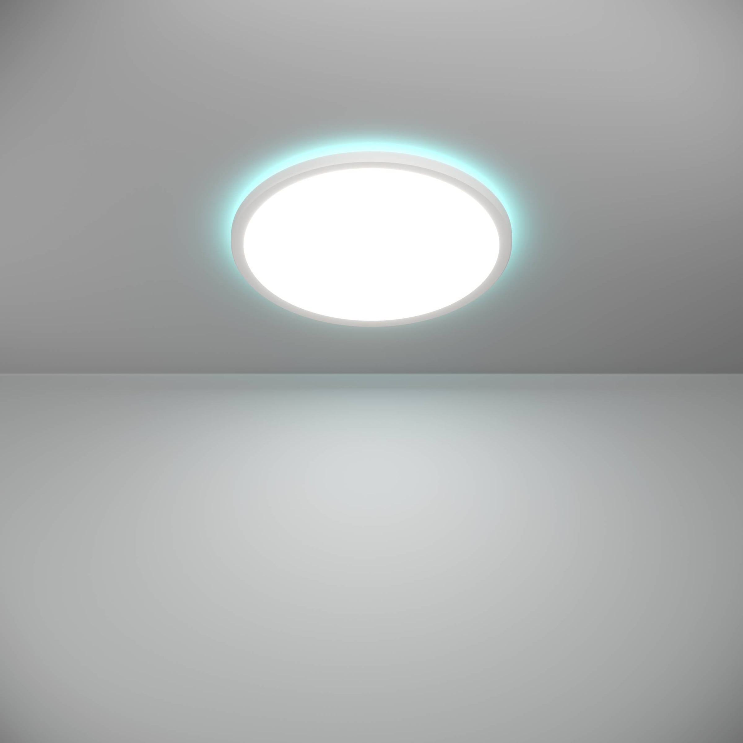 EGLO Deckenleuchte »Rovito-Z Deckenlampe, ZigBee 3.0, Kunststoff, Badezimmerlampe, IP44« LED-Modul 1 Stk. Kaltweiß | RGB