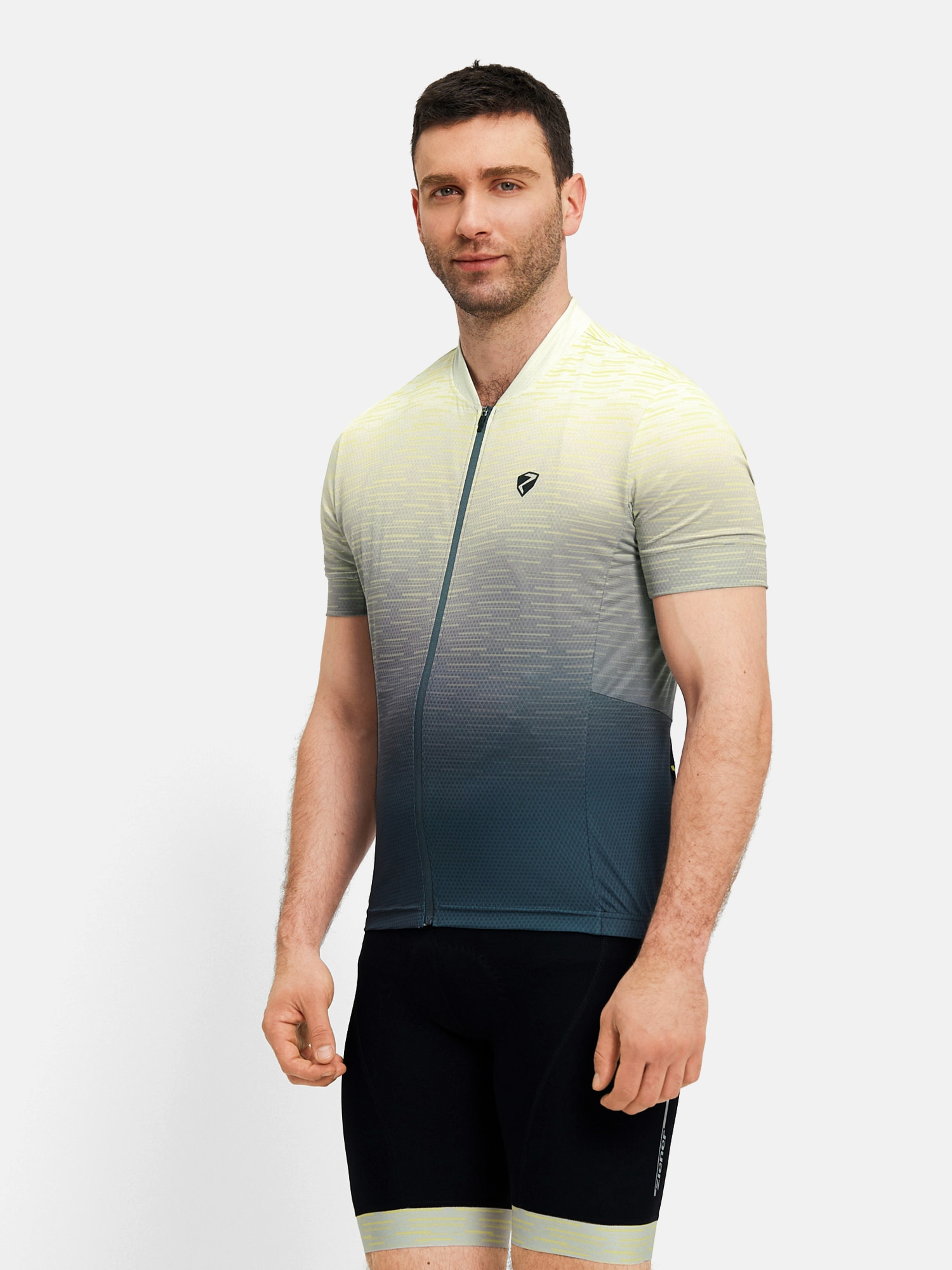Radtrikot ZIENER "NELETE-Z", Herren, Gr. 58, grau, Obermaterial: 100% Polyester; Obermaterial 2: 90% Polyester, 10% Elasthan, Trikots - Bild 5