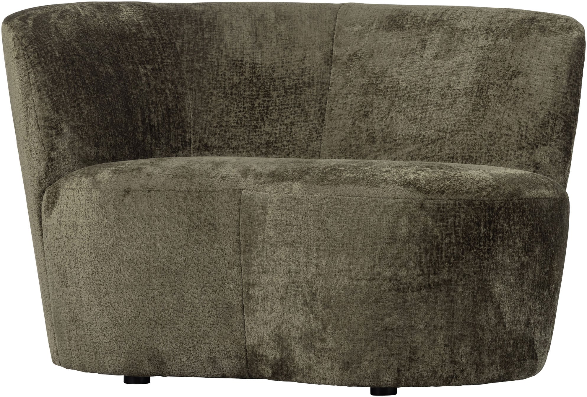 WOOOD Loungesofa "Stone", frei im Raum stellbar, Höhe 73 cm x Breite 112 cm