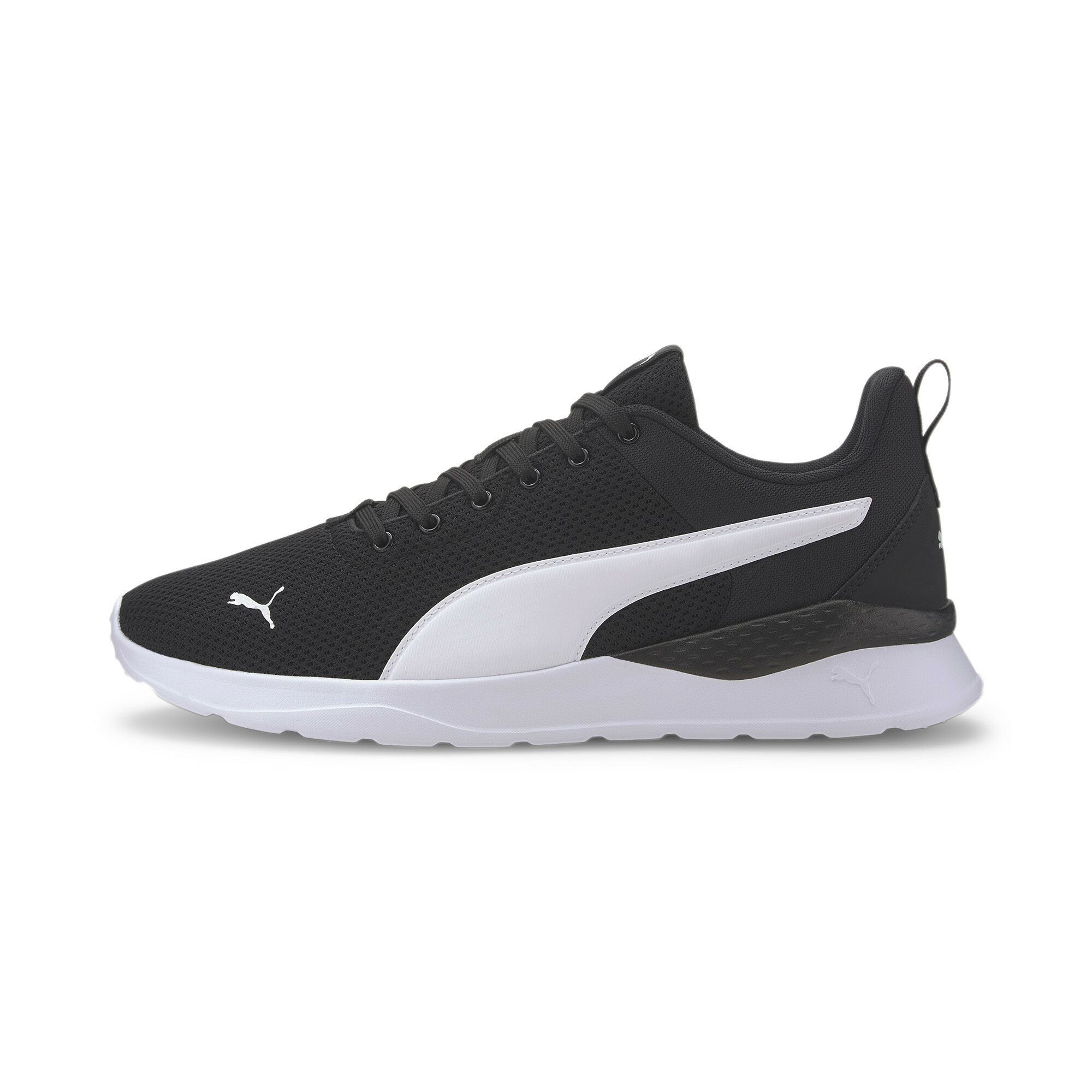 Sneaker PUMA "Anzarun Lite Sneakers Erwachsene", Damen, Gr. 37, schwarz-weiß (schwarz, weiß), Obermaterial: Synthetik, Textil; Futter: Textil; Innensohle: Textil; Laufsohle: Synthetik, Gummi, Schuhe Sneaker 3