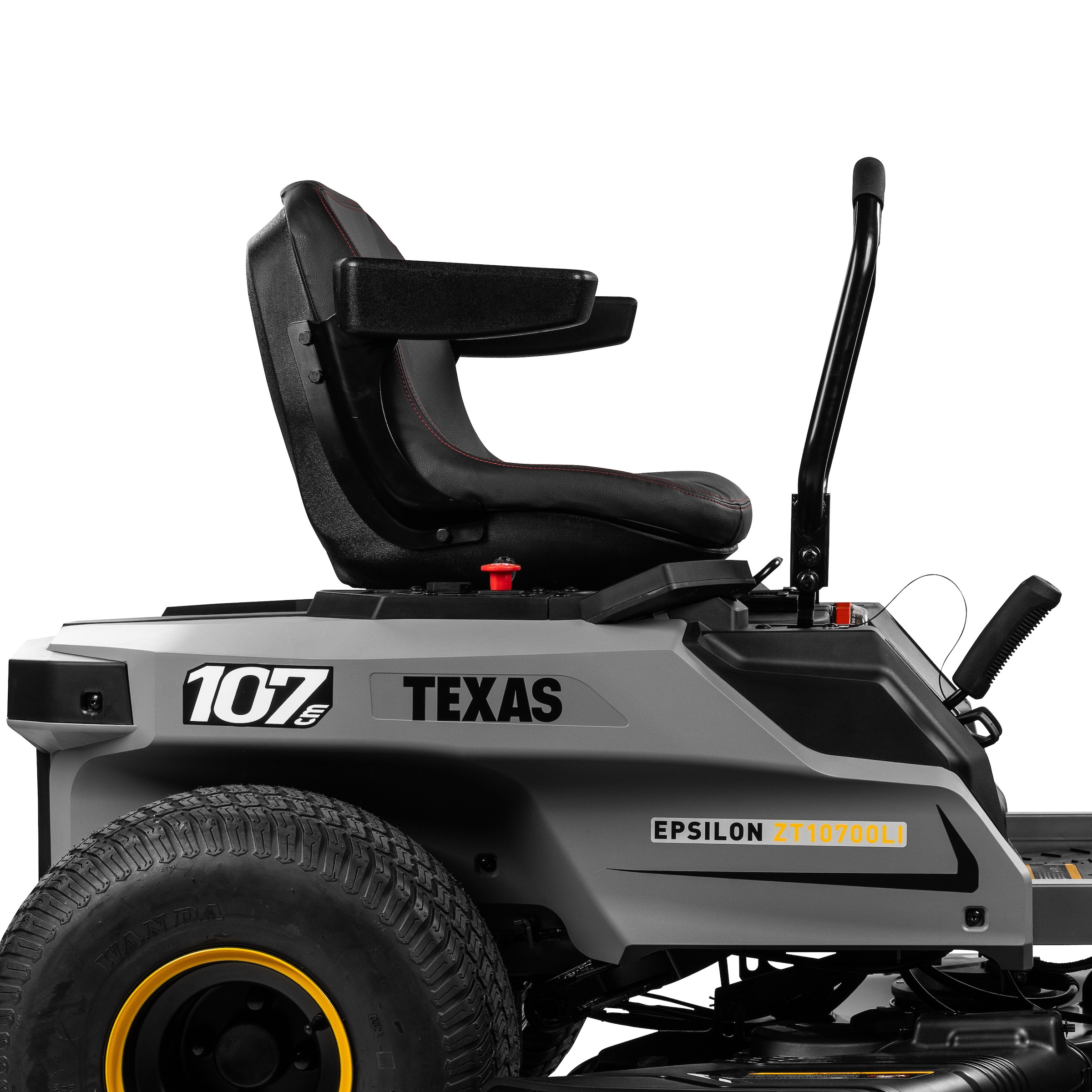 Texas Akku-Rasentraktor »Epsilon ZT10700Li« 72 V Akku, 12 Schnitthöhen