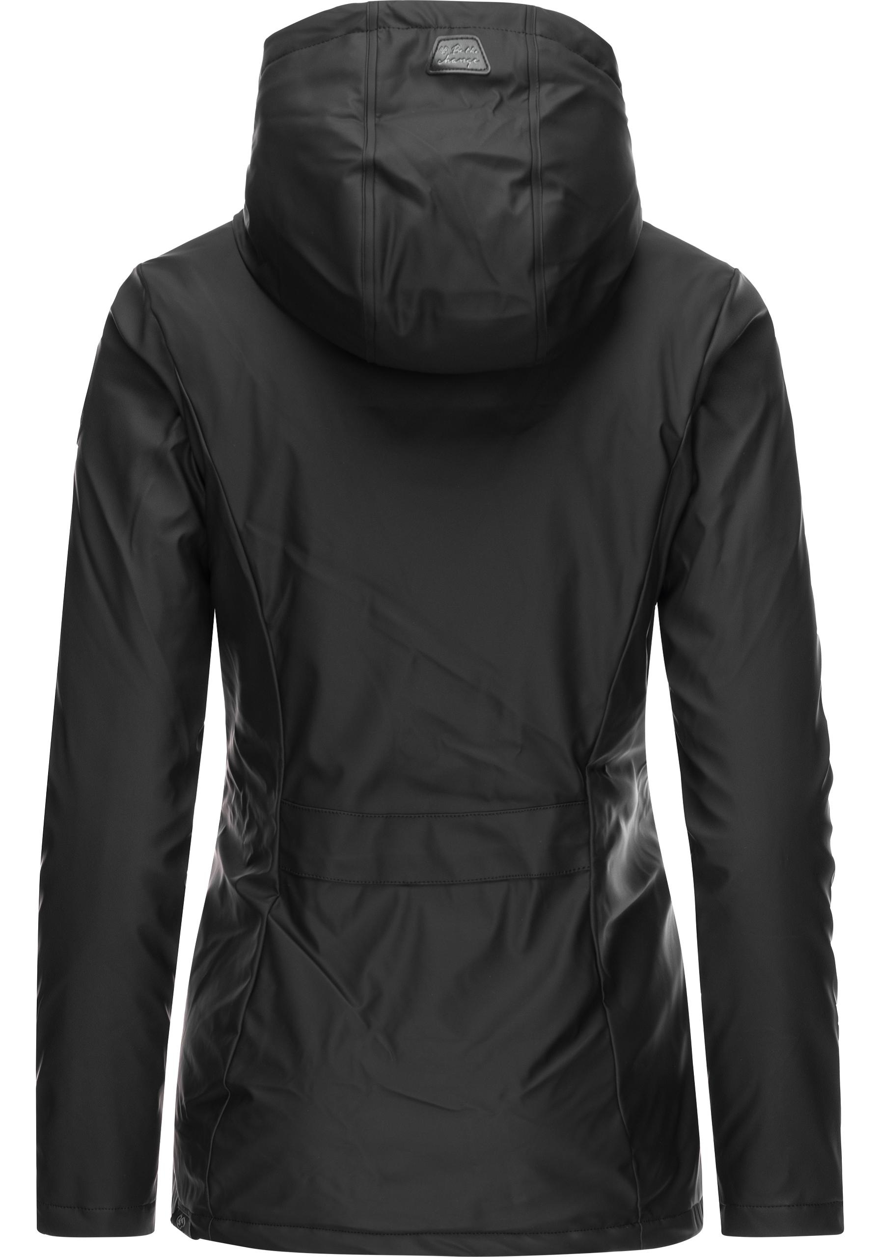 Ragwear Regenjacke »Marge II Intl.«, mit Kapuze, Warm gefütterter Damen Winter Regenmantel