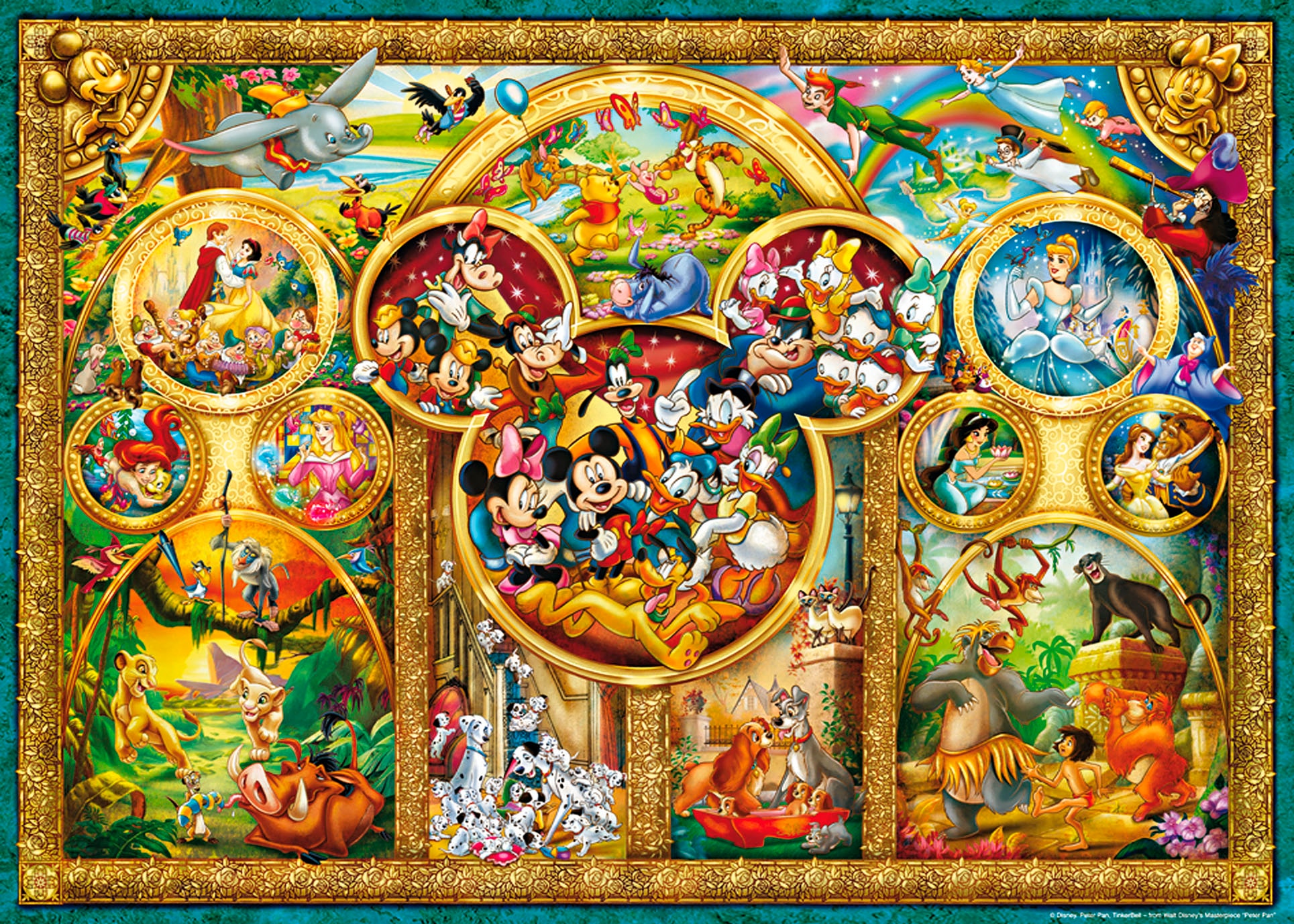 Ravensburger Puzzle »Disney Classics, Die schönsten Disney Themen«, Made in Germany