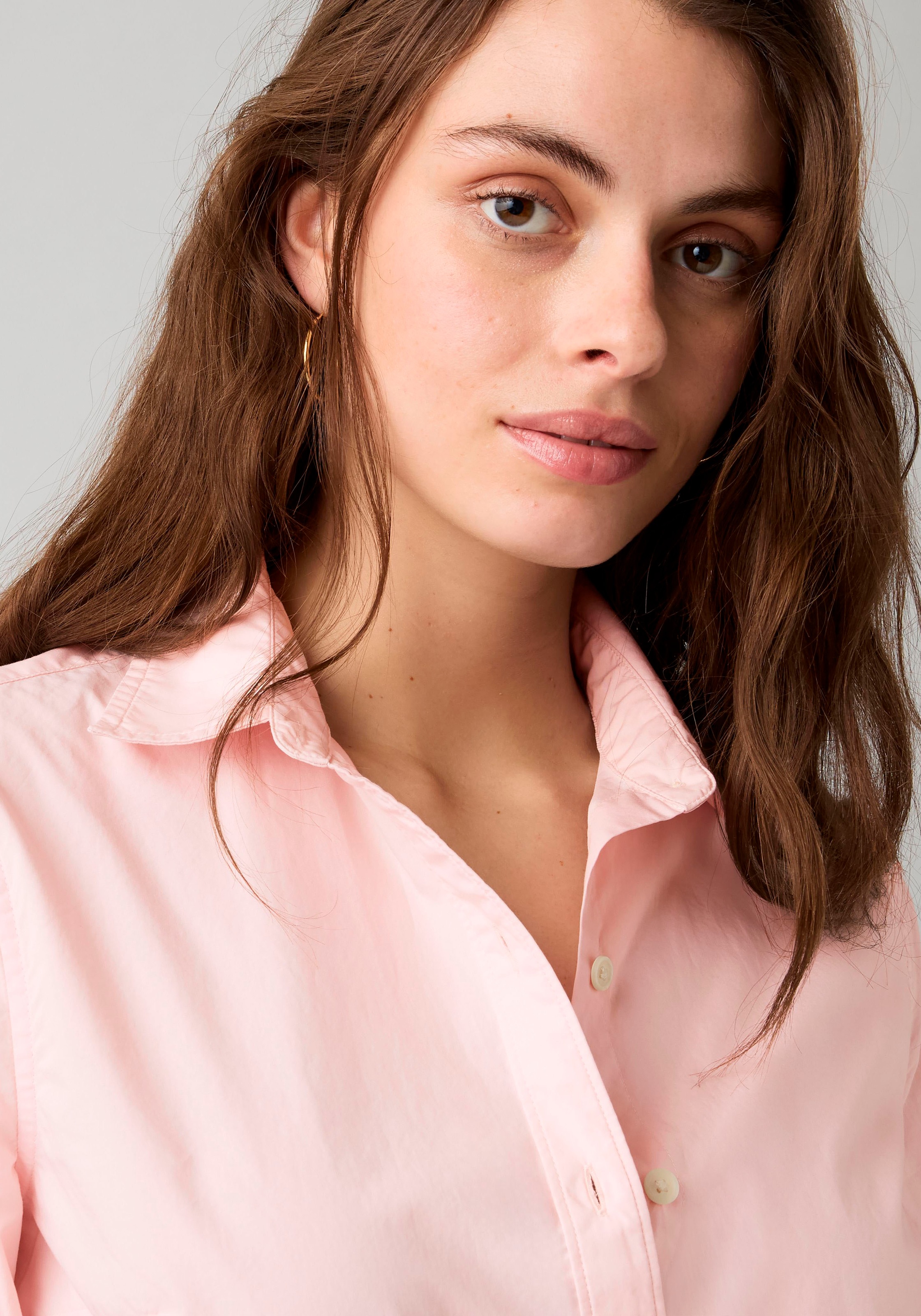 Levi's® Hemdbluse »CARLILE CLASSIC POPLIN SHIRT« Klassischer Hemdblusenkragen