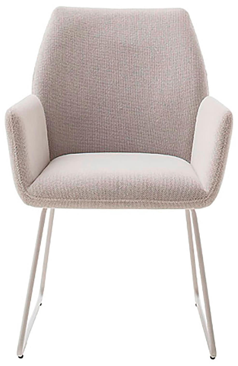 MCA furniture 4-Fußstuhl »BEVERLY«, (Set), 2 St., Chenilleoptik, Esszimmerstuhl,Chenilleoptik,360°drehbar,Sitzhöhe 49cm,belastbar 120kg