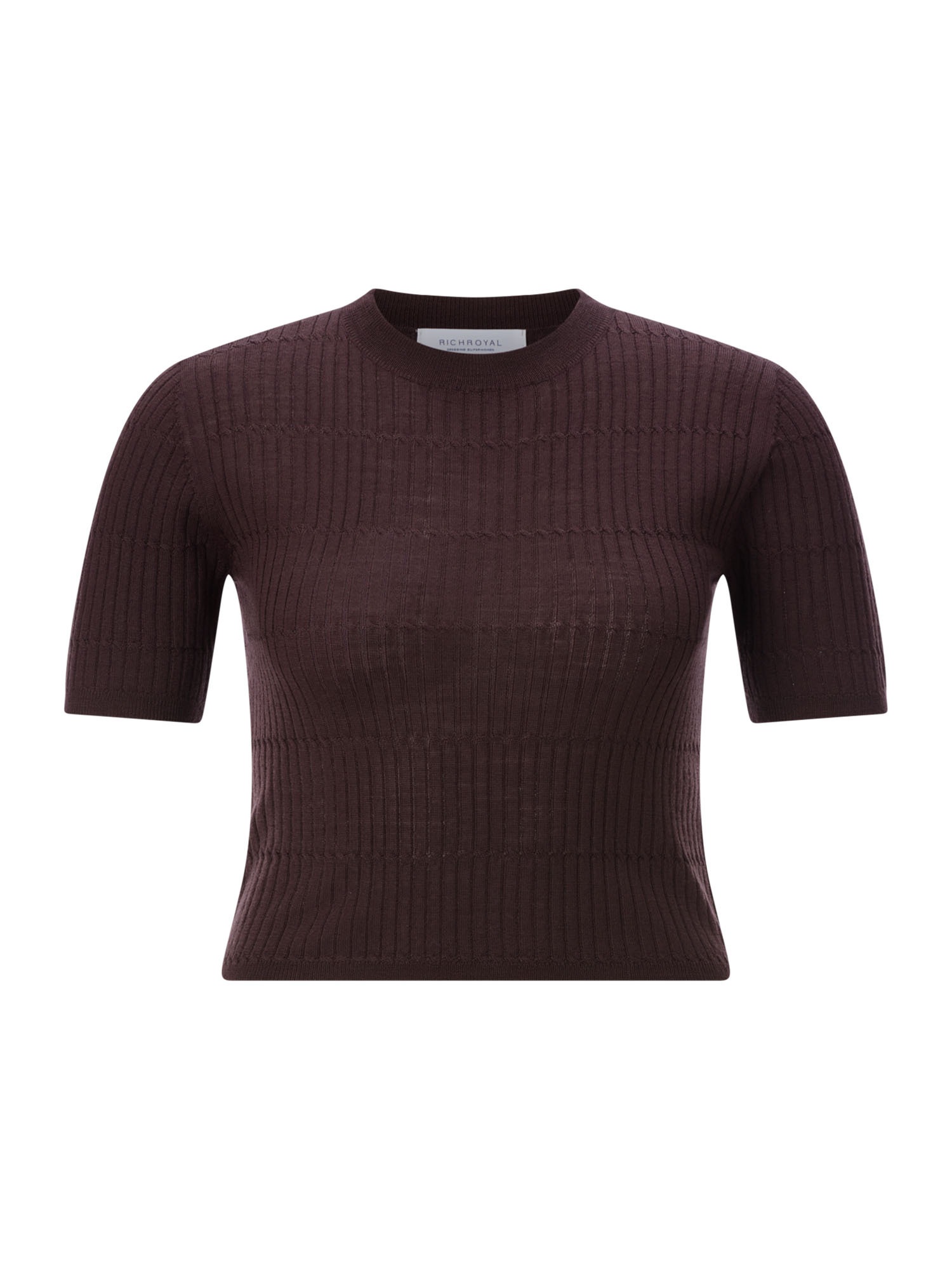 RICHROYAL Kurzarmpullover »Rich & Royal«