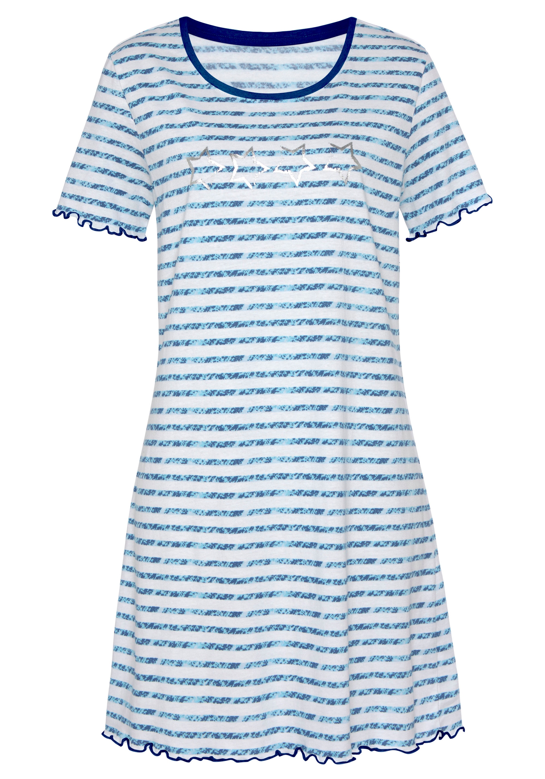 Vivance Dreams Sleepshirt, mit Kräuselsaum günstig online kaufen