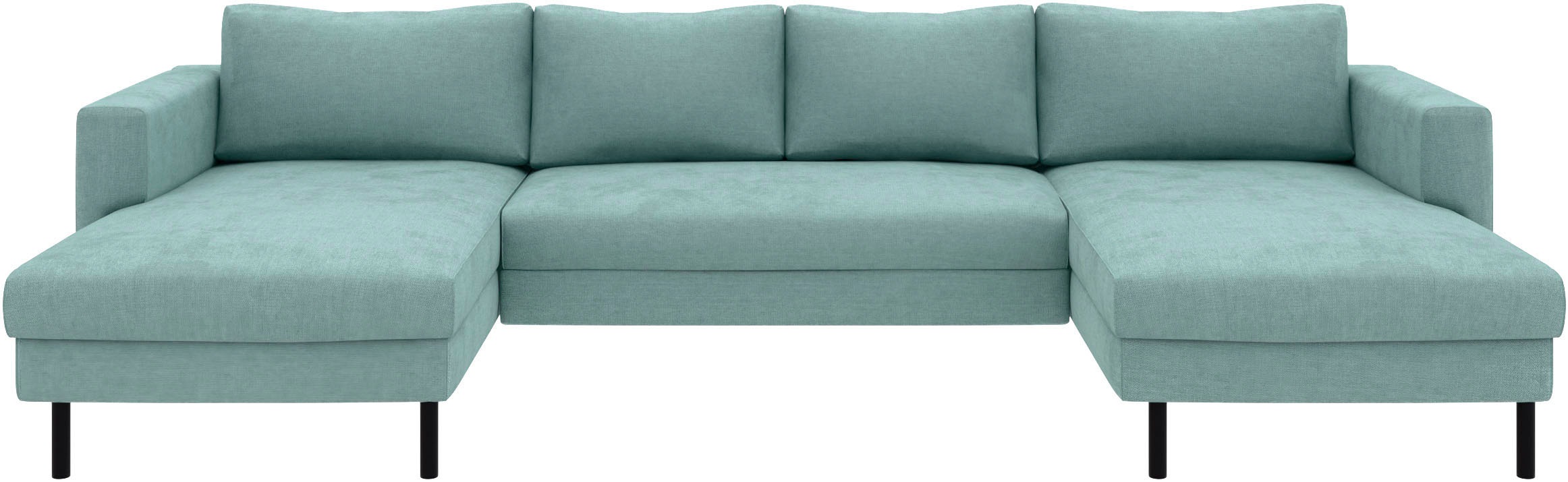 TRENDMANUFAKTUR Wohnlandschaft "Amazing II, wahlw. mit Schlaffunktion & Bet günstig online kaufen