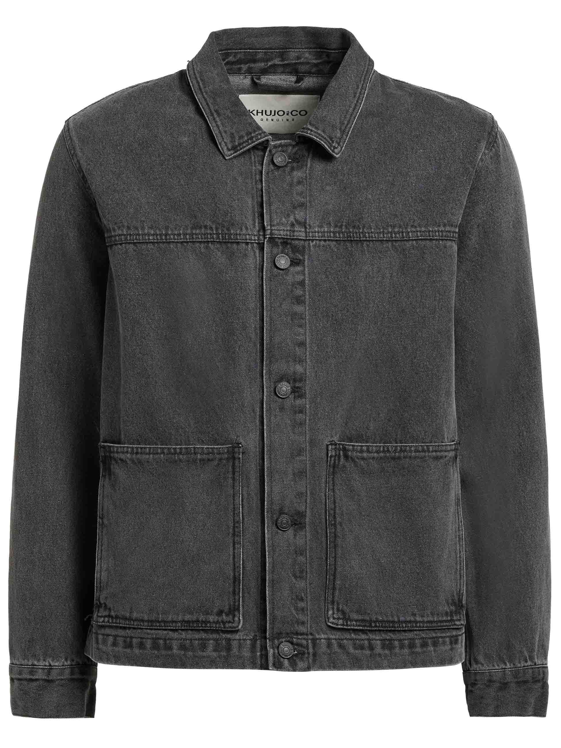khujo Jeansjacke »Barto« ohne Kapuze Modische Jacke in Jeans-Optik