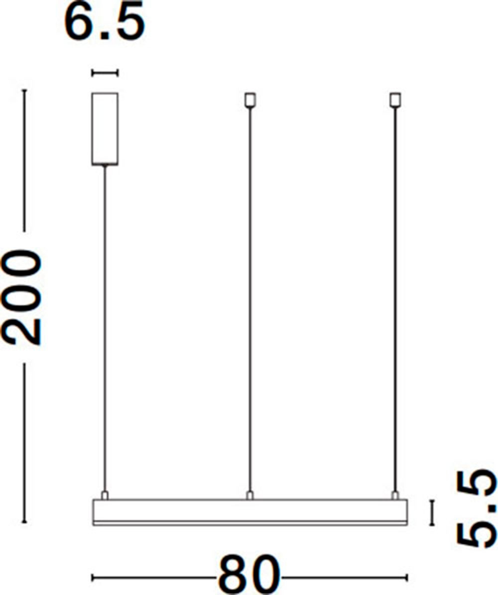 Nova Luce LED-Hängeleuchte »MOTIF«, 1 flammig, Leuchtmittel LED-Modul | LED fest integriert, dimmbar, höhenverstellbar, Lichtfarbe verstellbar, Fernbedienung