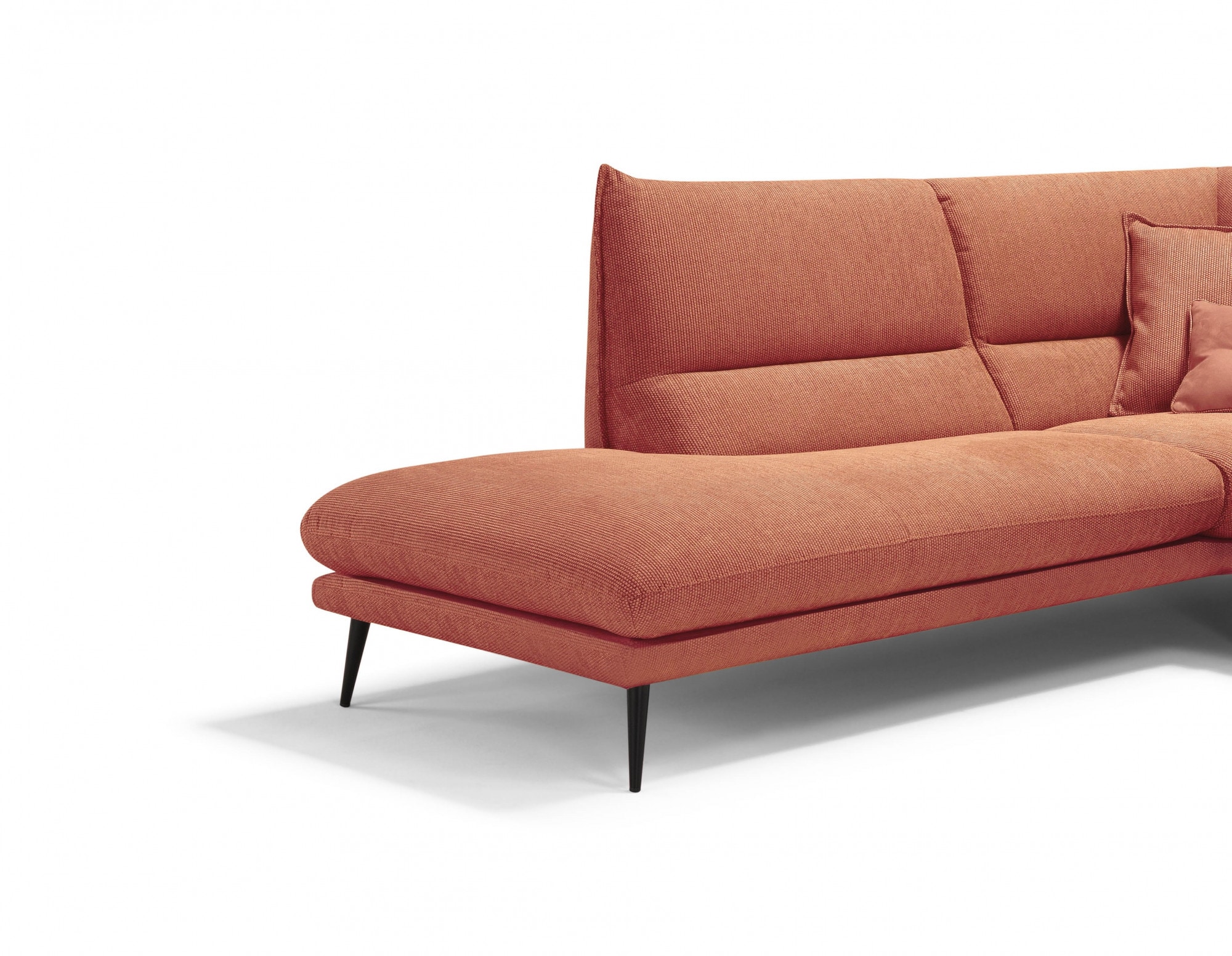 Egoitaliano Ecksofa »FUNNY, hochwertiges und aktuelles Design, bequeme Rückenlehne«, toller Sitzkomfort, L-Form