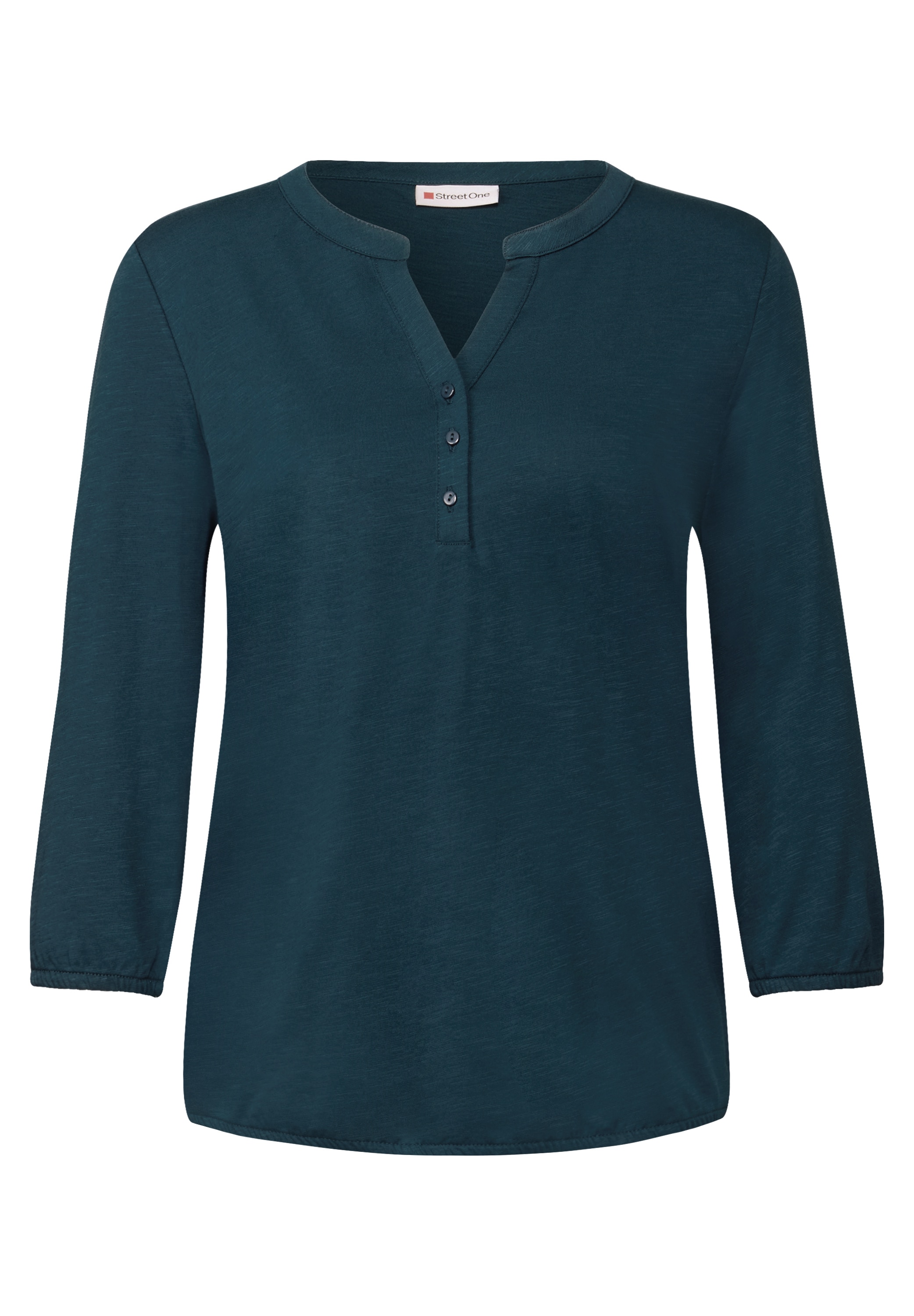 STREET ONE Tunikashirt, aus reiner Baumwolle