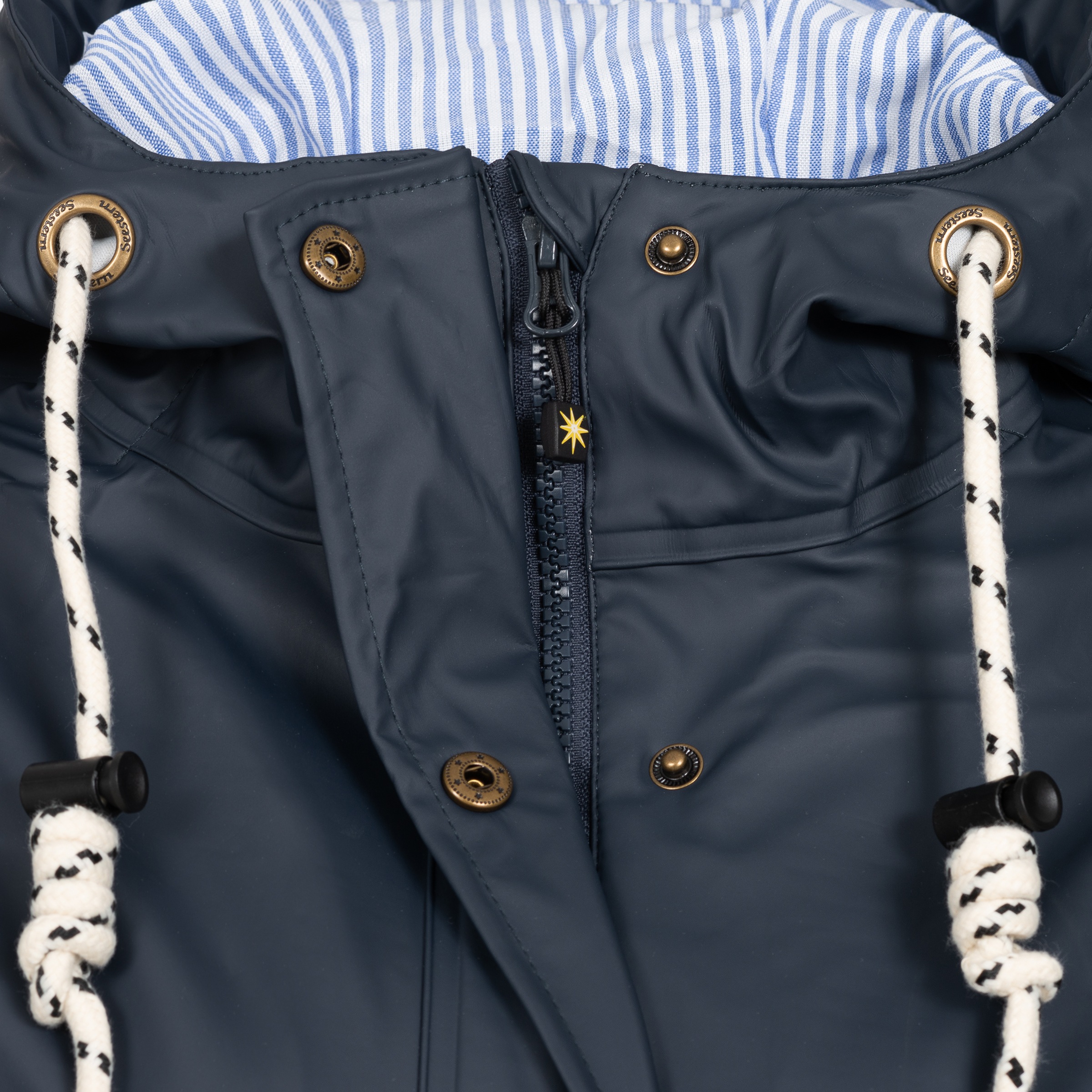 ankerglut Regenjacke »Friesennerz ankerglutliebe WOMEN« auch in Großen Größen erhältlich