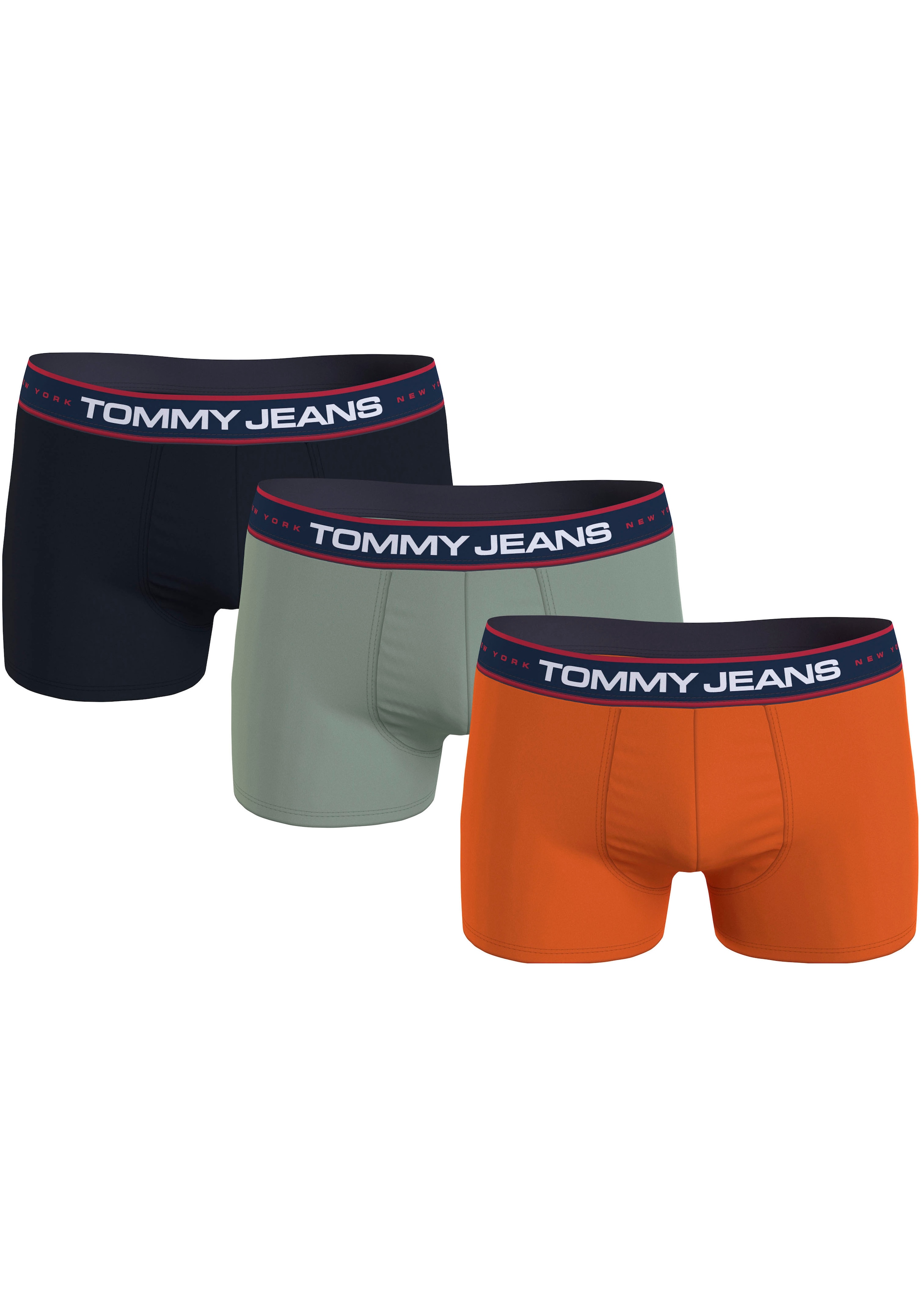 Tommy Hilfiger Underwear Trunk "3P TRUNK", (Packung, 3 St., 3er-Pack), mit Logo am Taillenbund