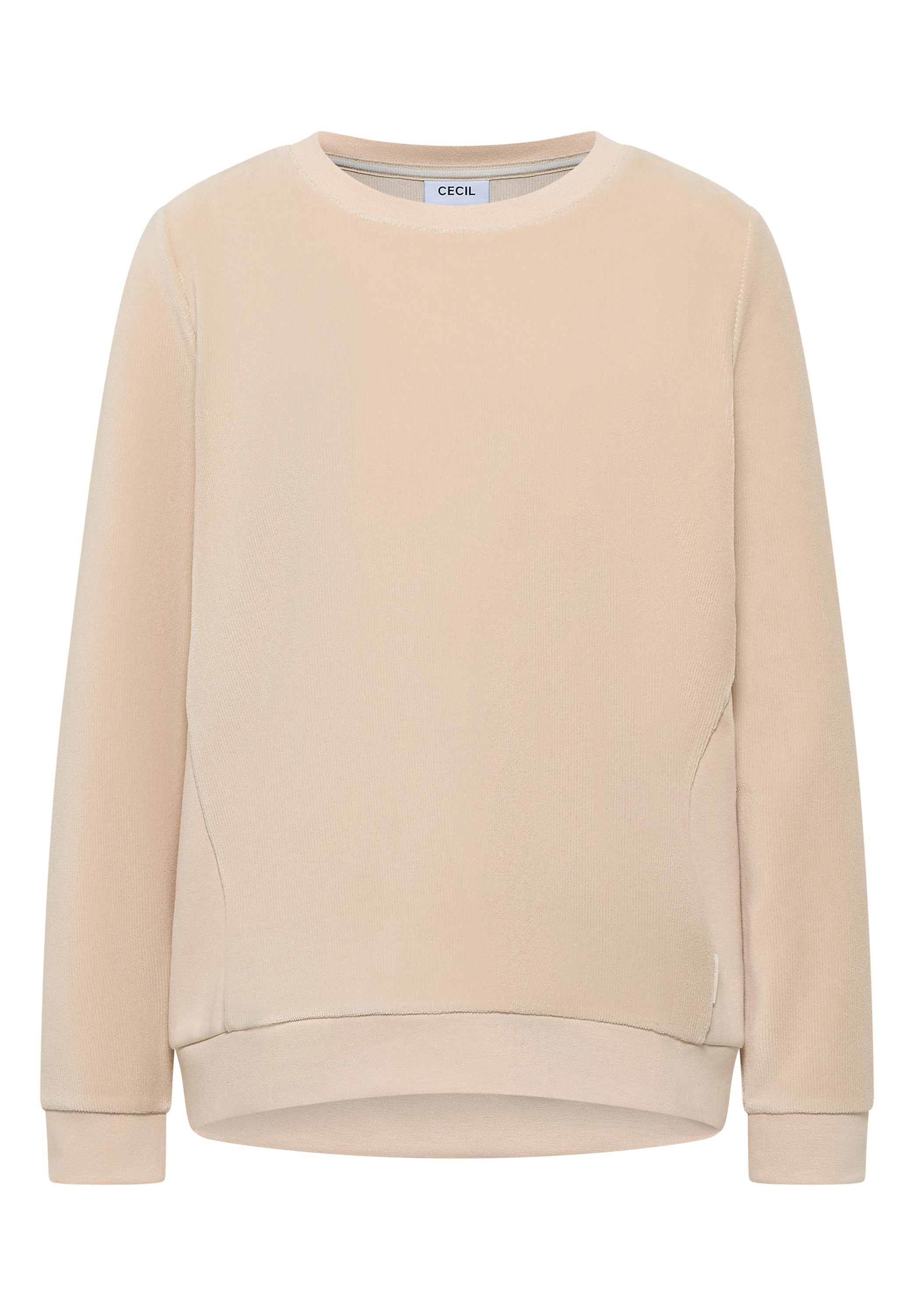 CECIL Damen Langarmshirt Pearl Beige M 3
