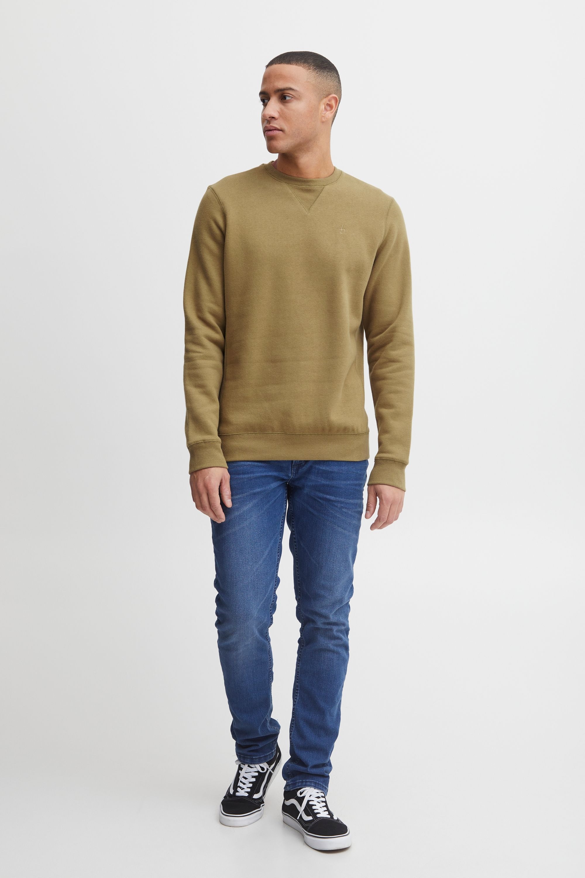 Thumbnail - Blend Longpullover "BHSweatshirt" Klassisches Sweatshirt mit Rundhalsausschnitt