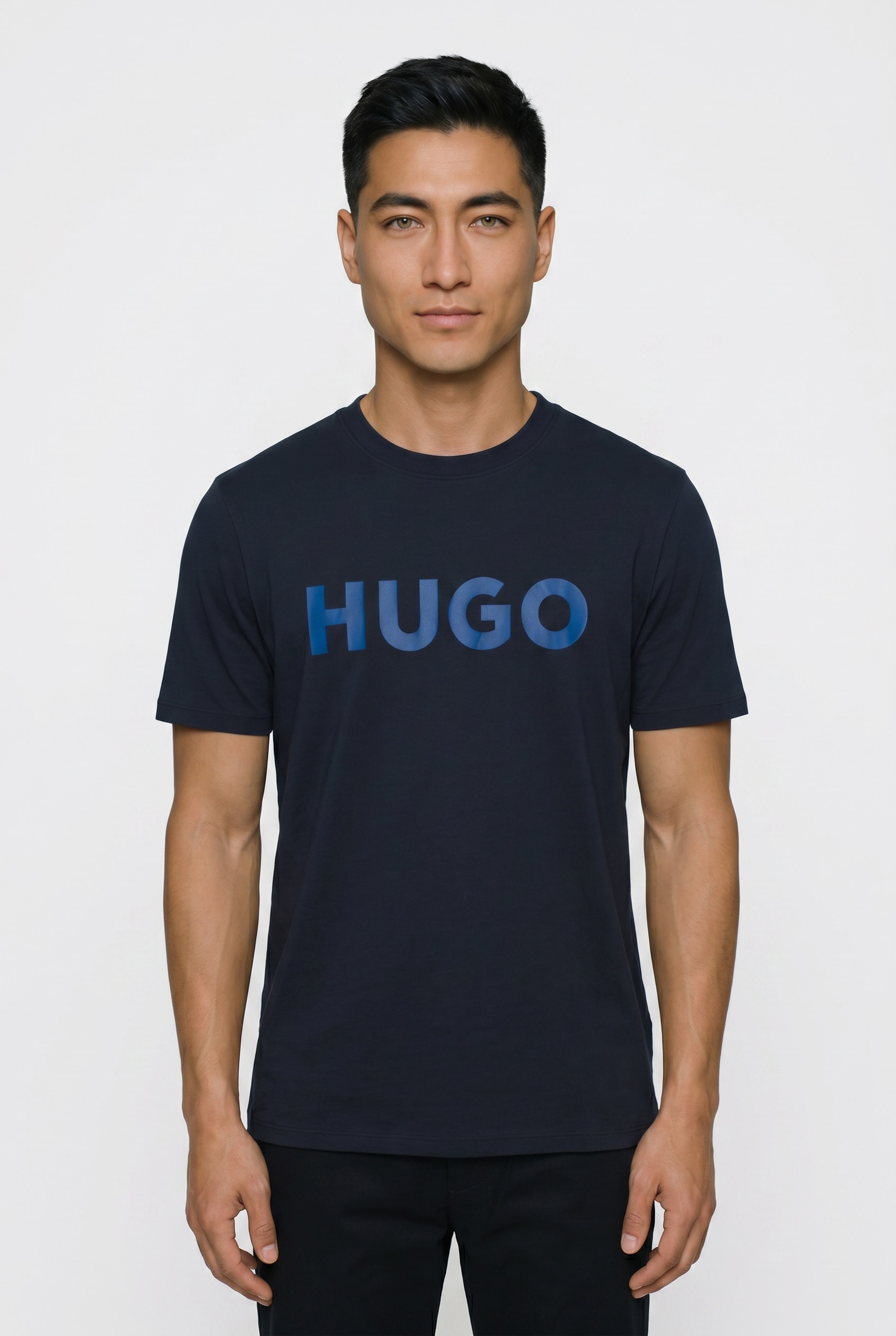 HUGO T-Shirt "Dulivio" Rundhalsausschnitt, Regular Fit, Must have Basic