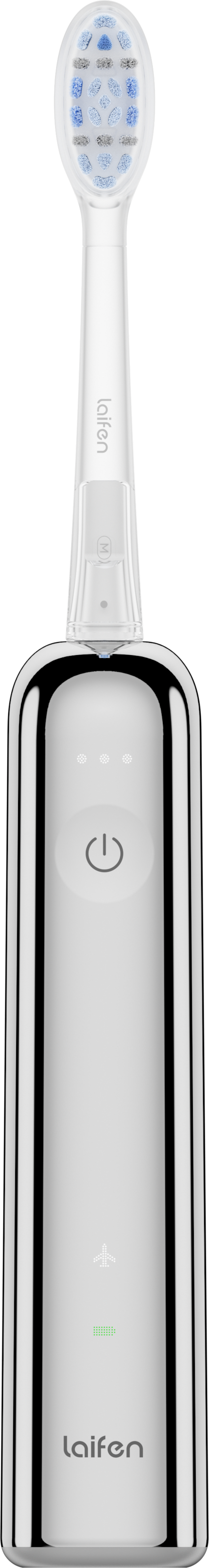 laifen Elektrische Zahnbürste »Wave Pro« 2 Stk. Aufsteckbürsten 60°-Oszillation, 66.000 Vibrationen/min, Drucksensor, 2 Modi