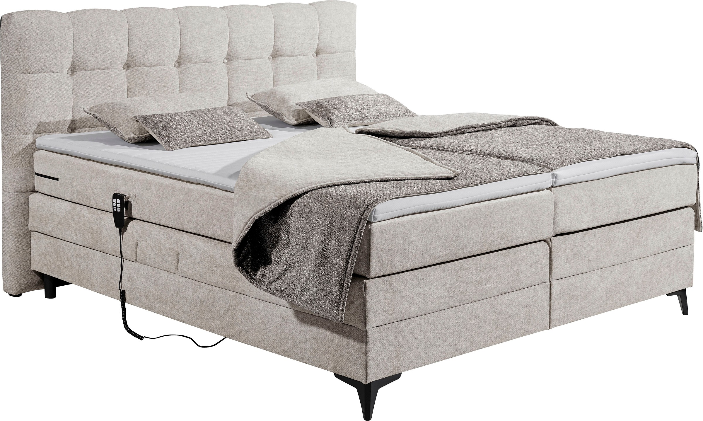 ED EXCITING DESIGN Boxspringbett »Atlas«